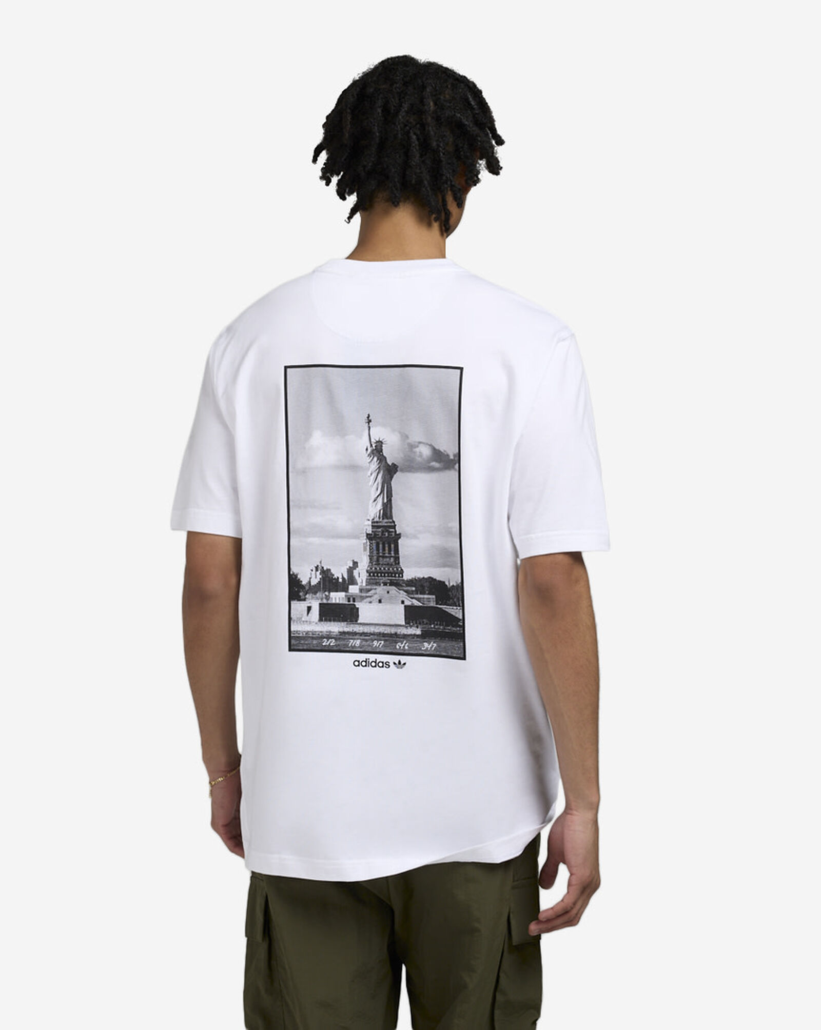 NYC Cityscape Liberty T-Shirt White