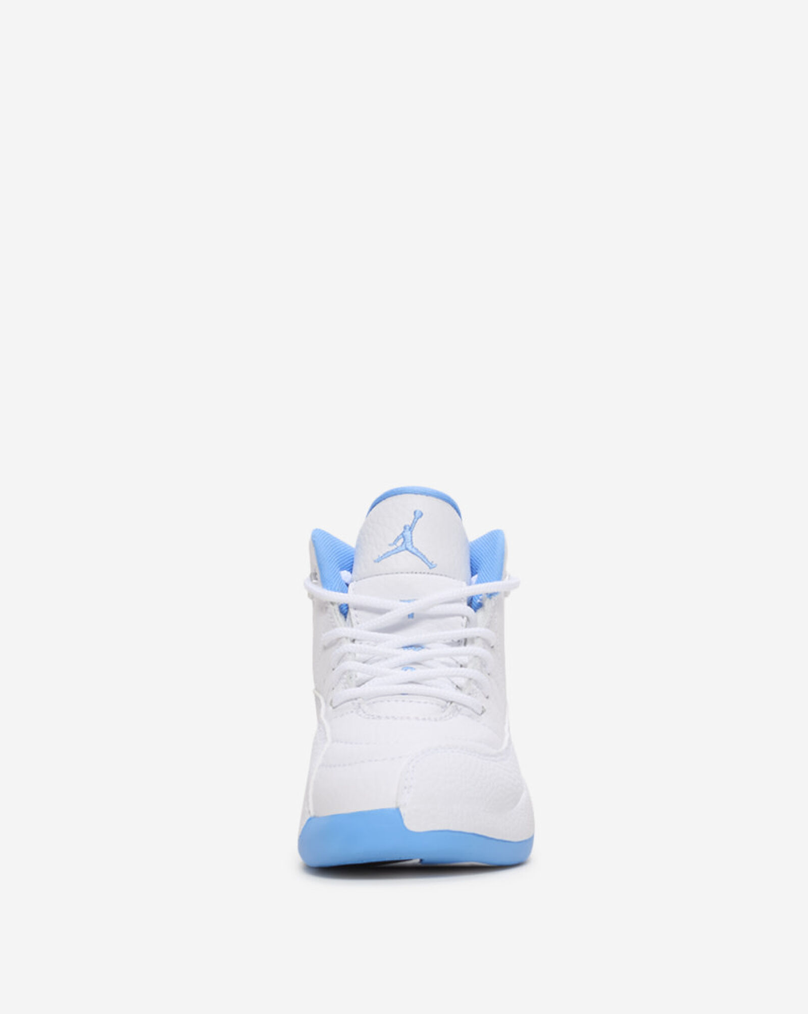 Little Kids' Air Jordan 12 Retro White | University Blue | Metallic Silver