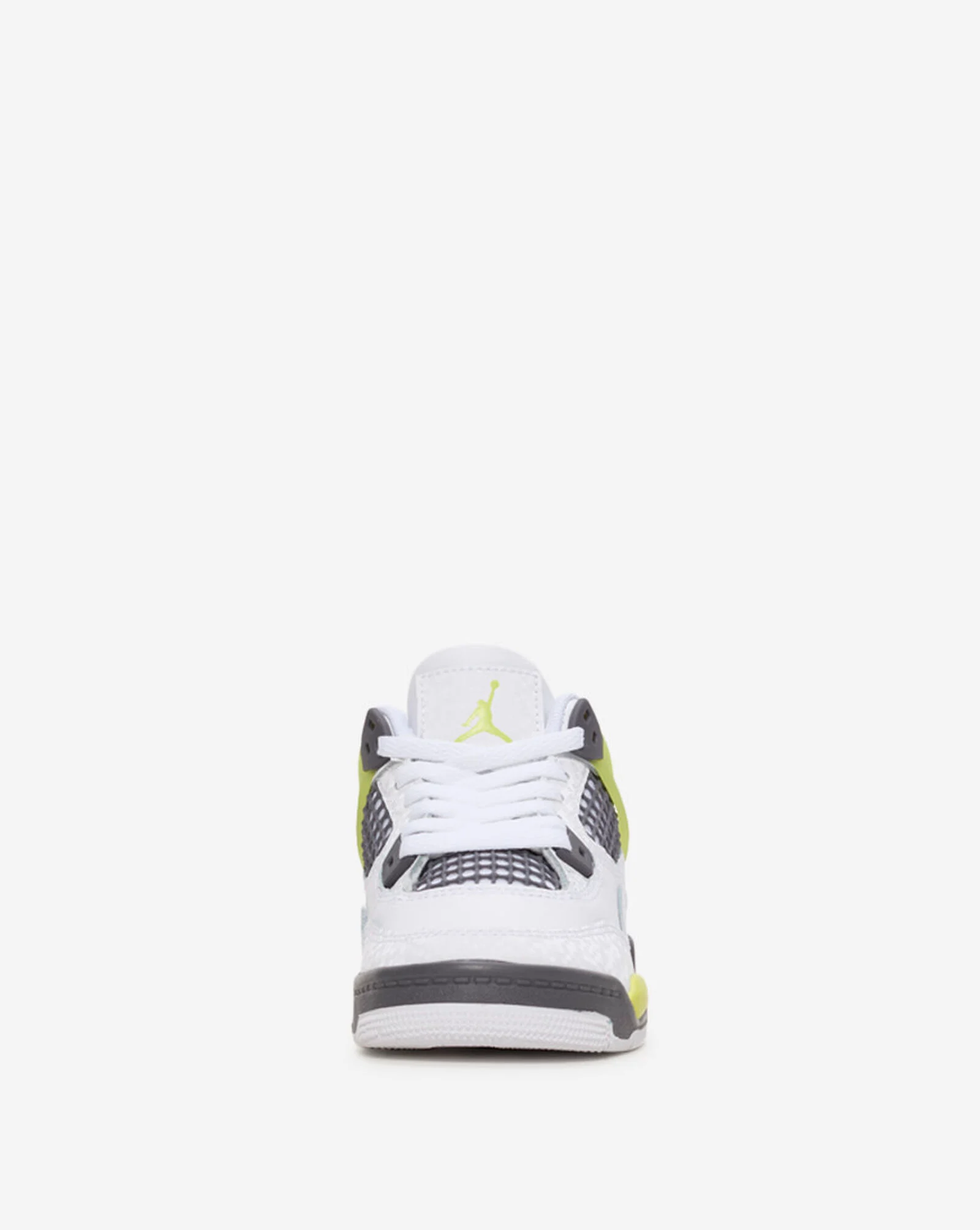 Little Kids' Air Jordan 4 Retro White | Light Lemon Twist | Light Graphite