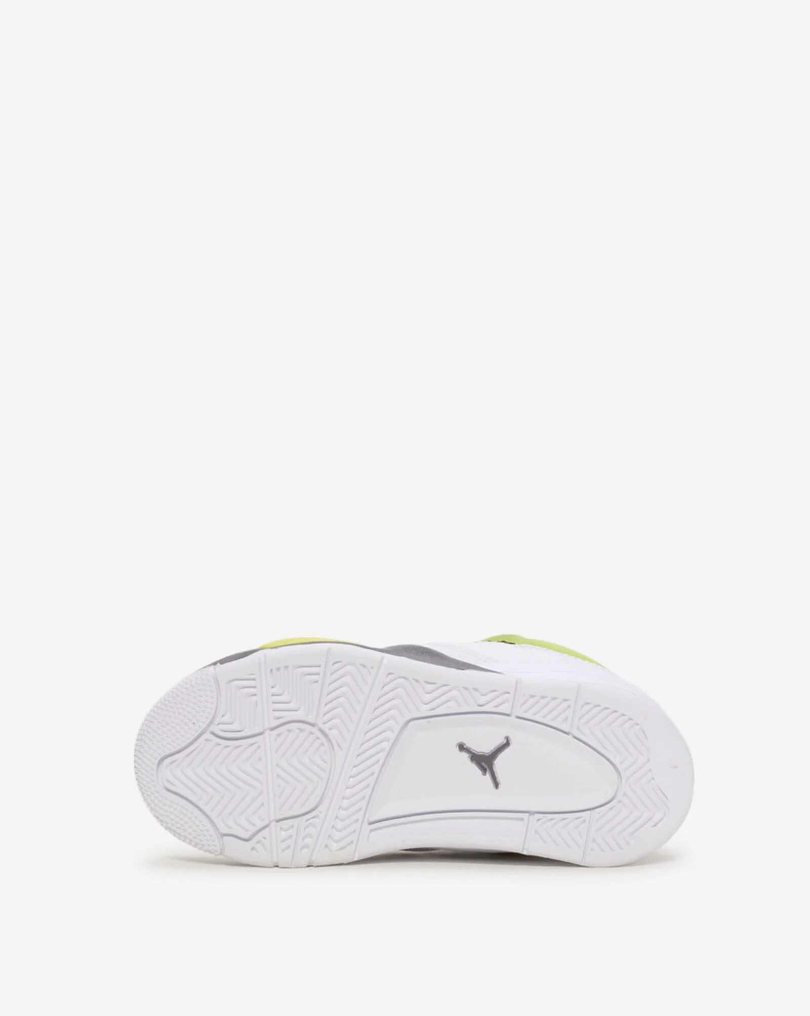 Little Kids' Air Jordan 4 Retro White | Light Lemon Twist | Light Graphite