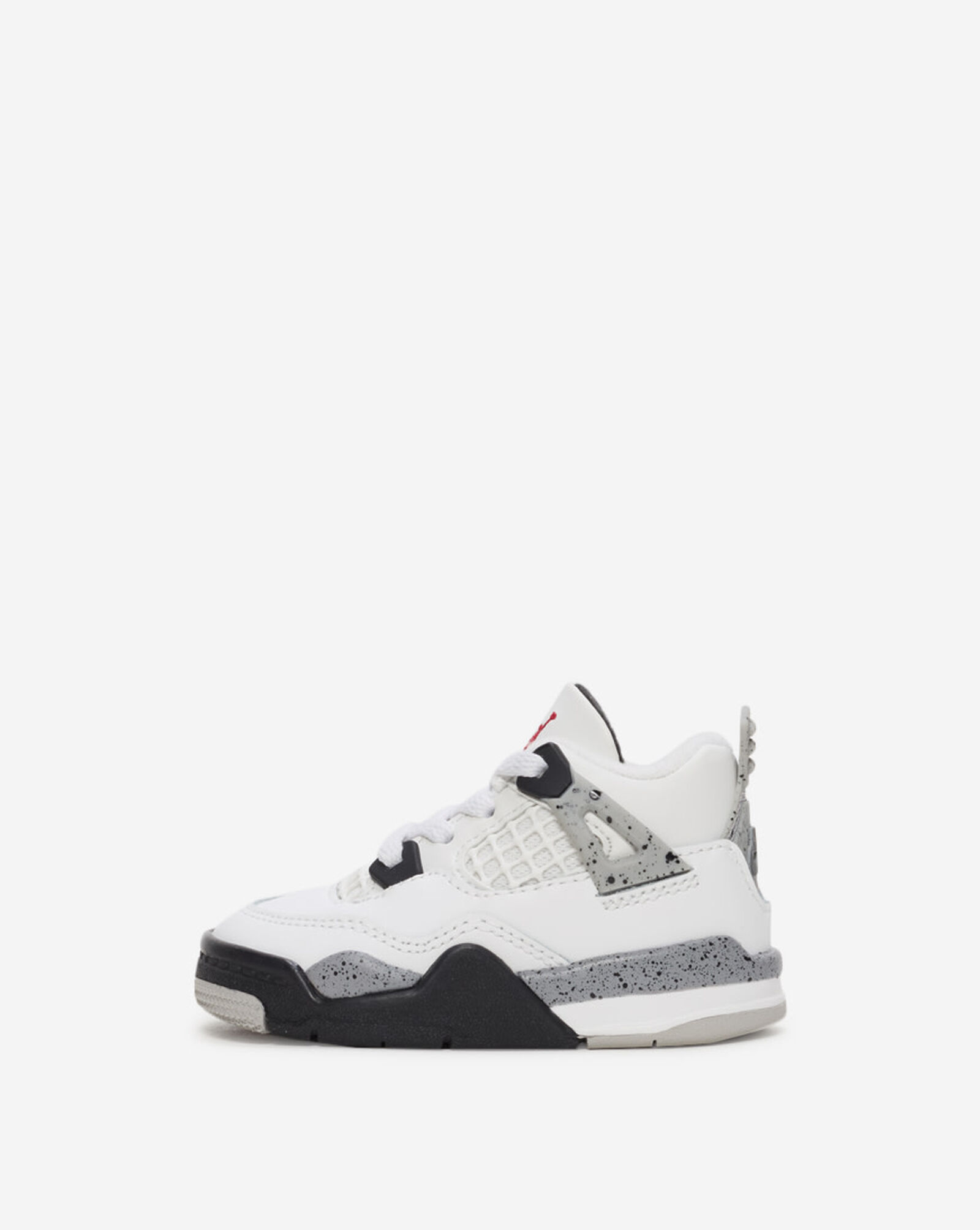 Toddler Air Jordan 4 Retro Summit White | Fire Red | Cement Grey | Black