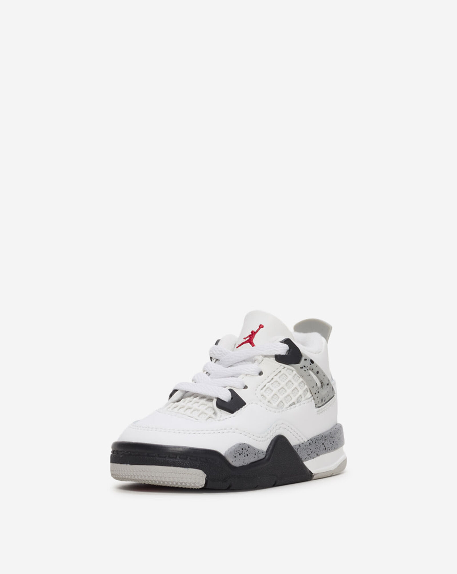 Toddler Air Jordan 4 Retro Summit White | Fire Red | Cement Grey | Black