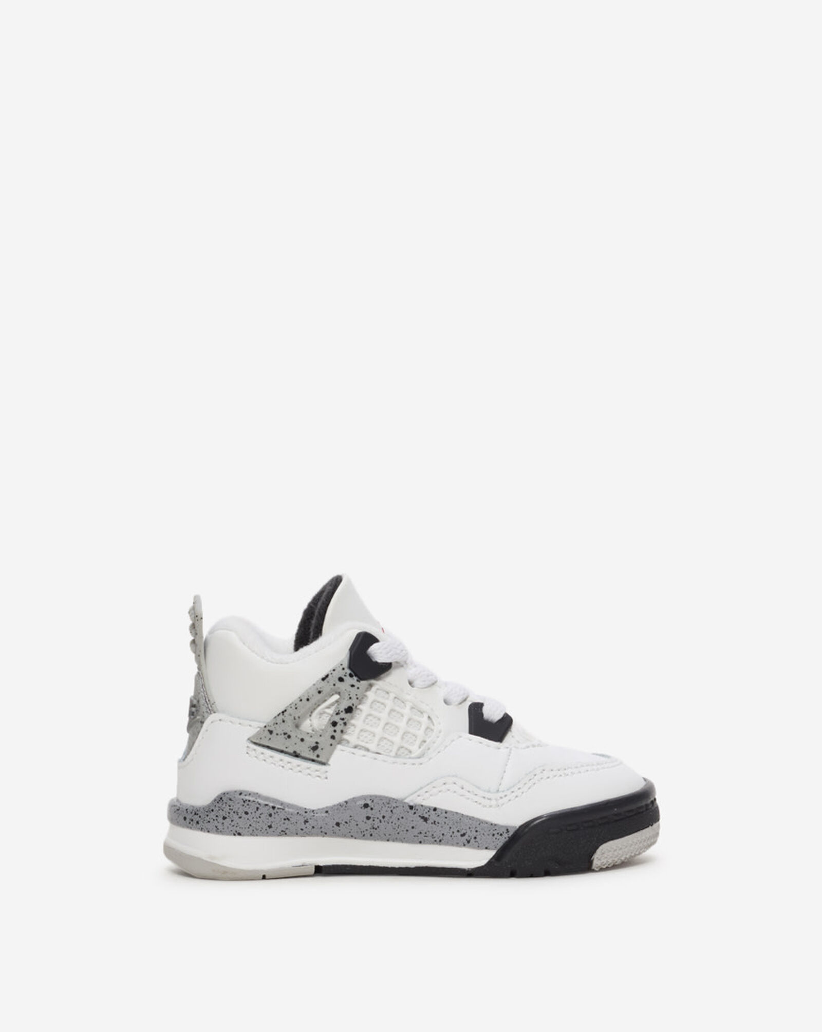 Toddler Air Jordan 4 Retro Summit White | Fire Red | Cement Grey | Black