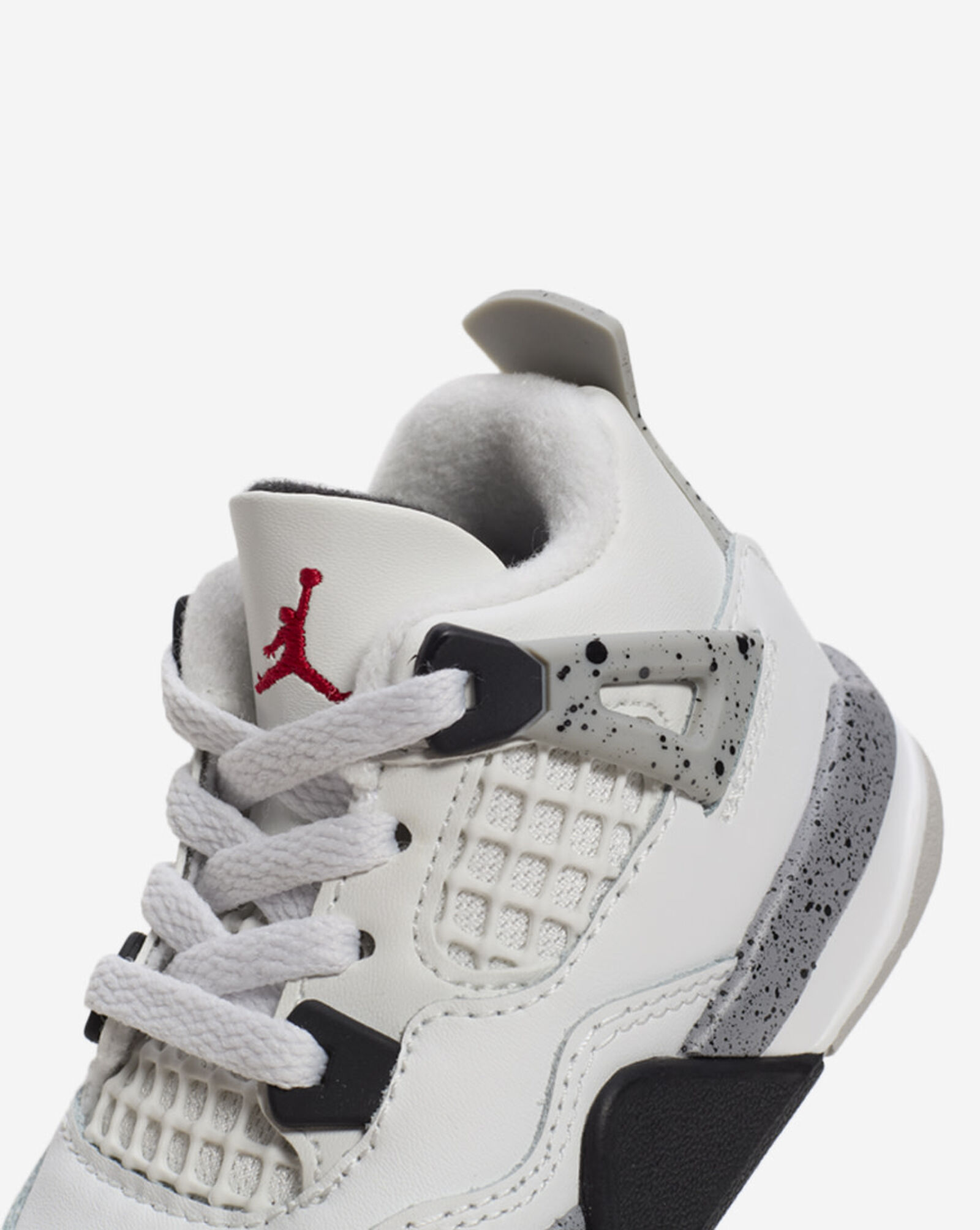 Toddler Air Jordan 4 Retro Summit White | Fire Red | Cement Grey | Black