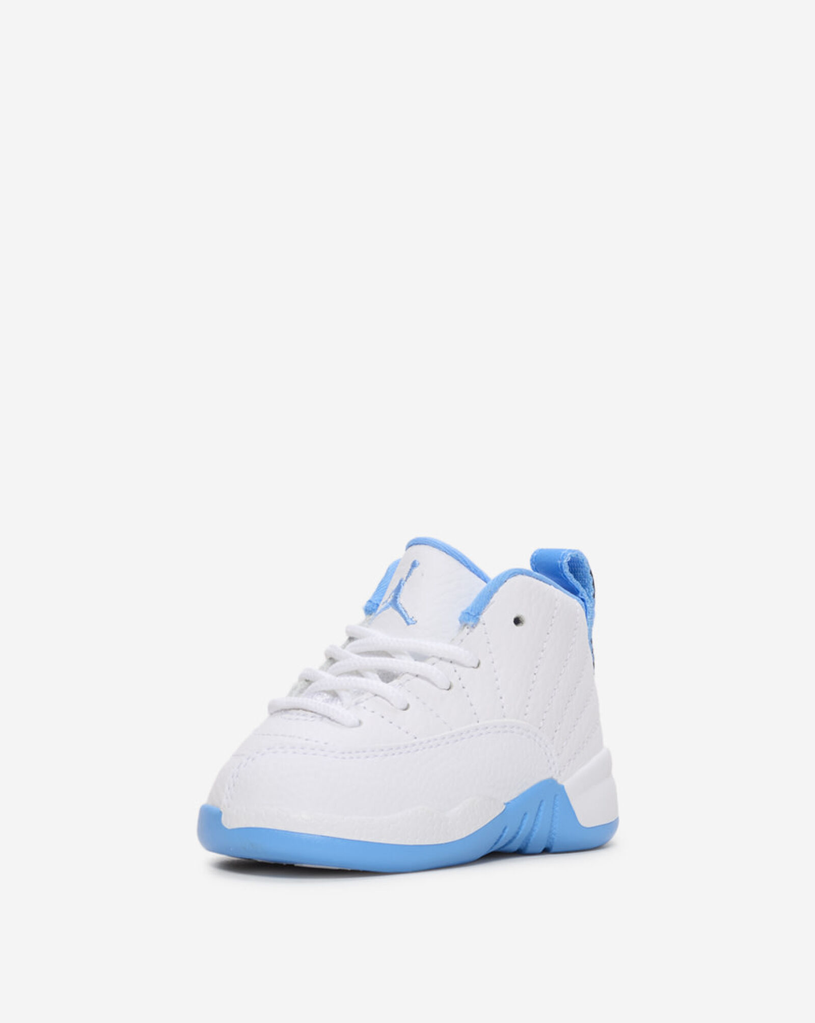 Toddler Air Jordan 12 Retro White | University Blue | Metallic Silver
