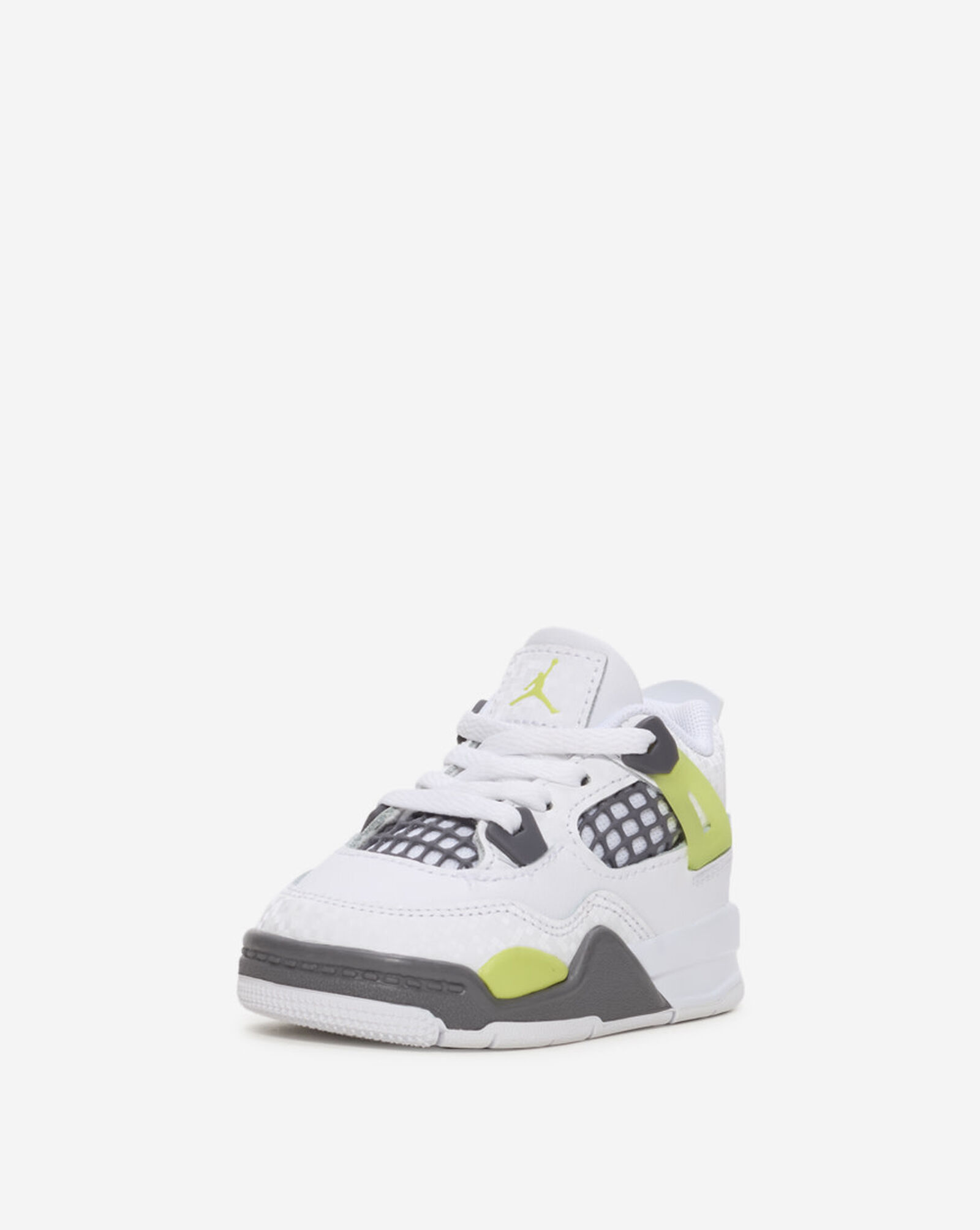 Toddler Air Jordan 4 Retro White | Light Lemon Twist | Light Graphite