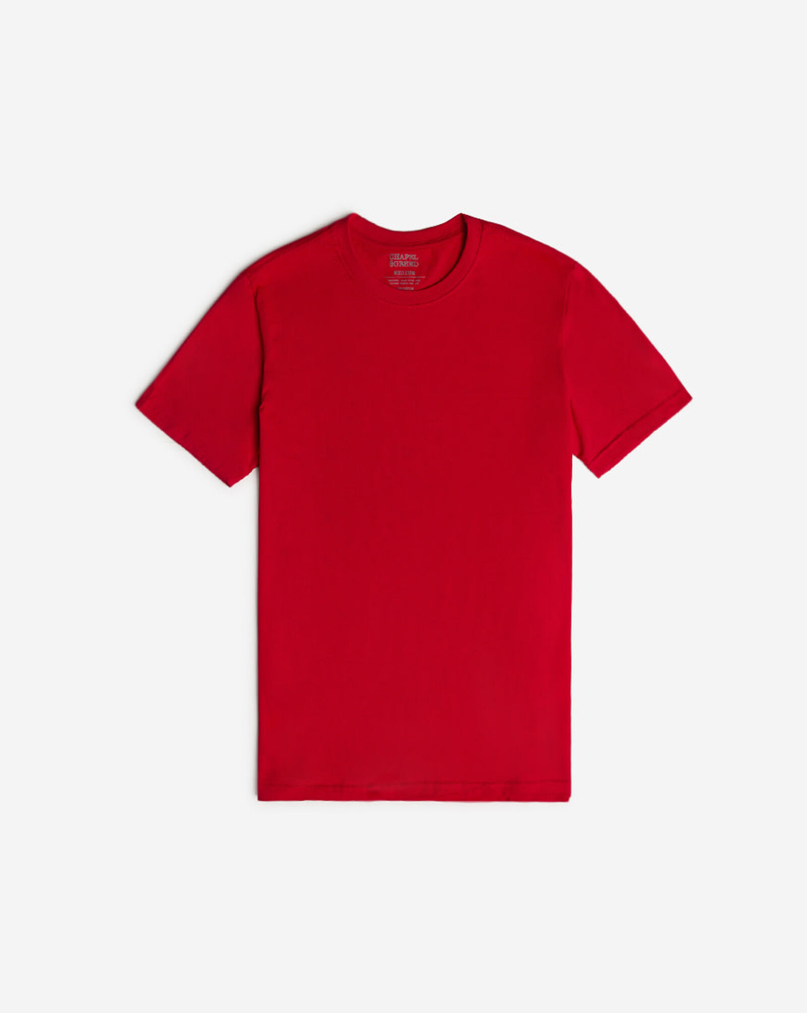 Crew Neck Tee Red