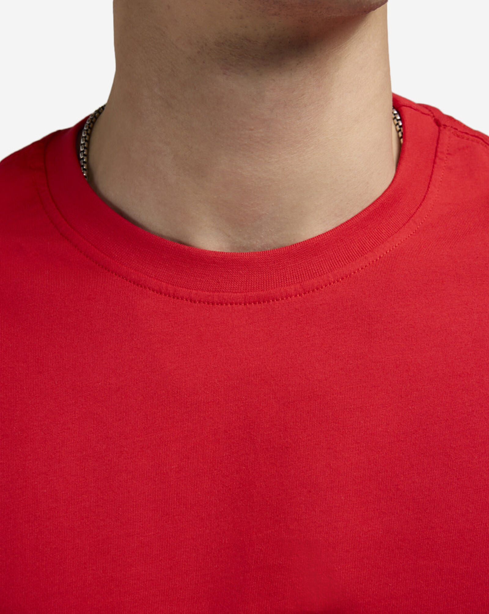 Crew Neck Tee Red 4 Crew Neck Tee Red