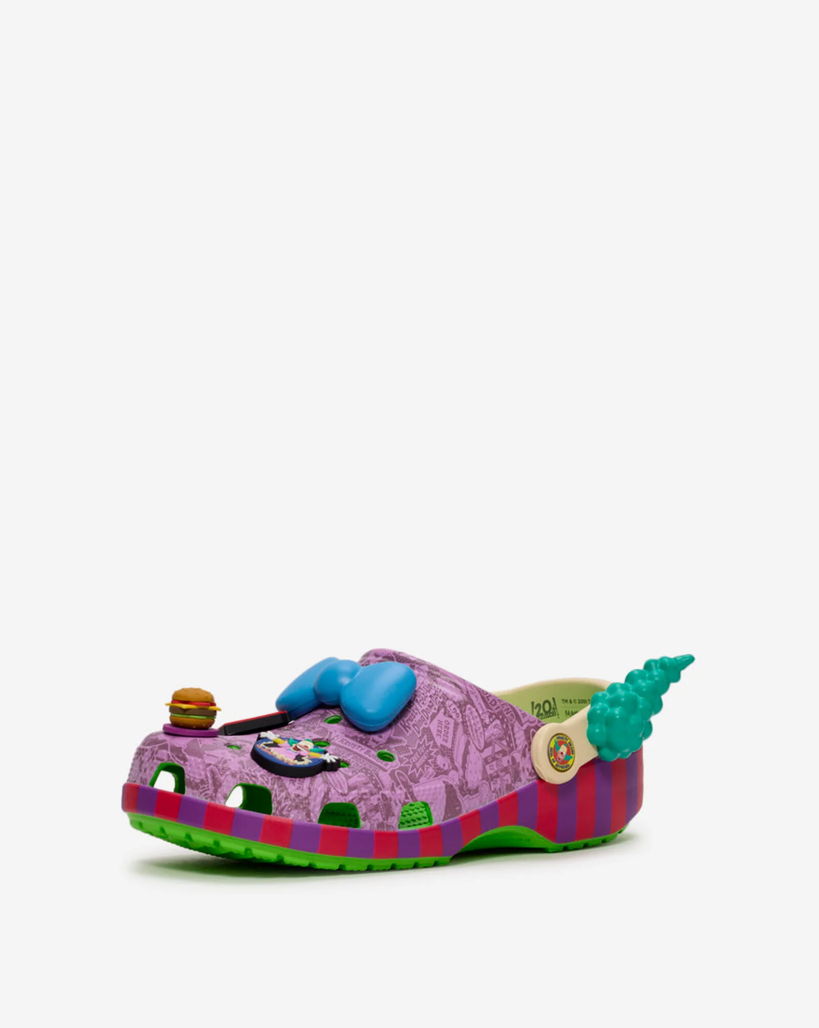 Grade School The Simpsons Krusty Classic Clog Pink | Purple