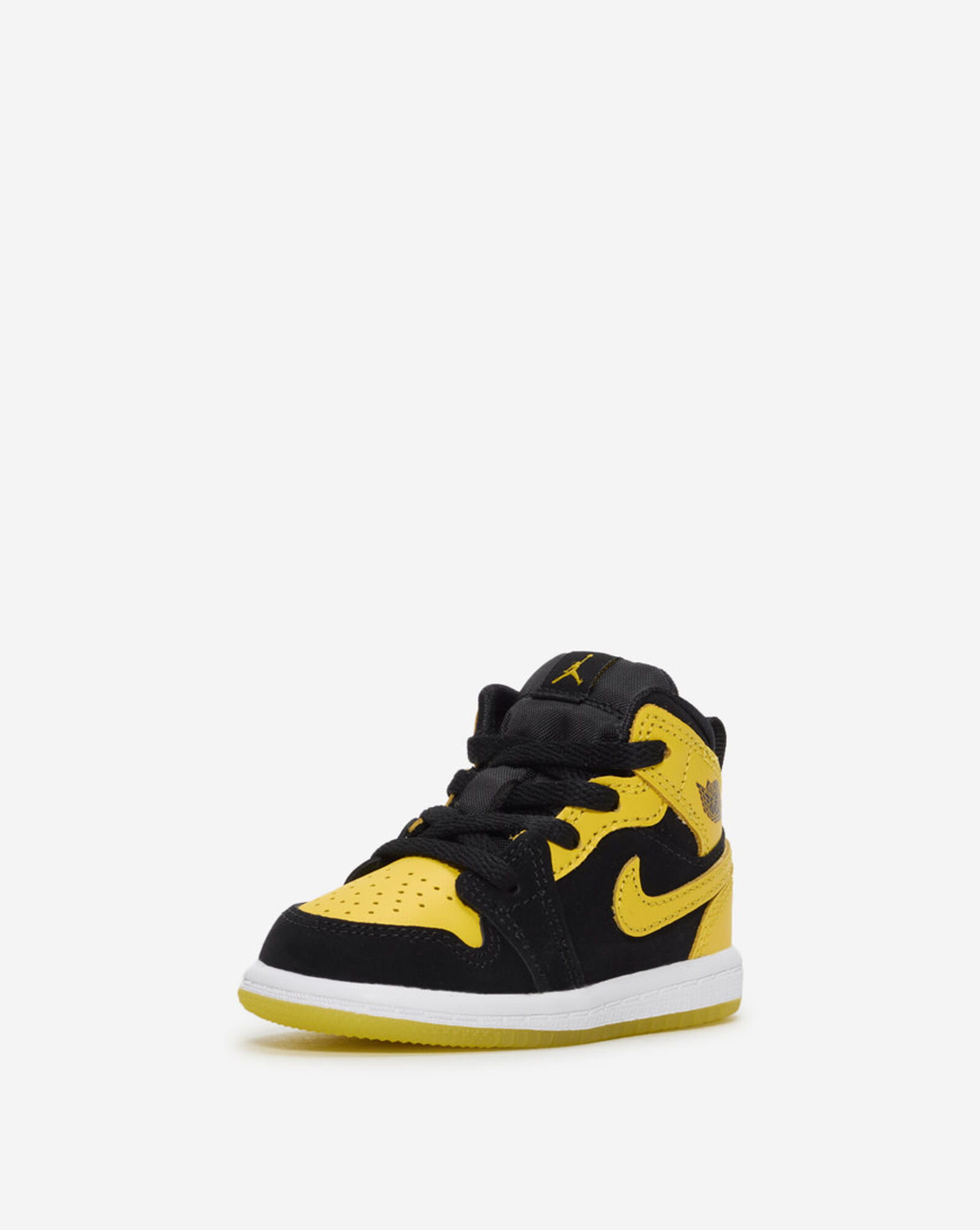 Toddler Air Jordan 1 Mid SE Black | Varsity Maize | White