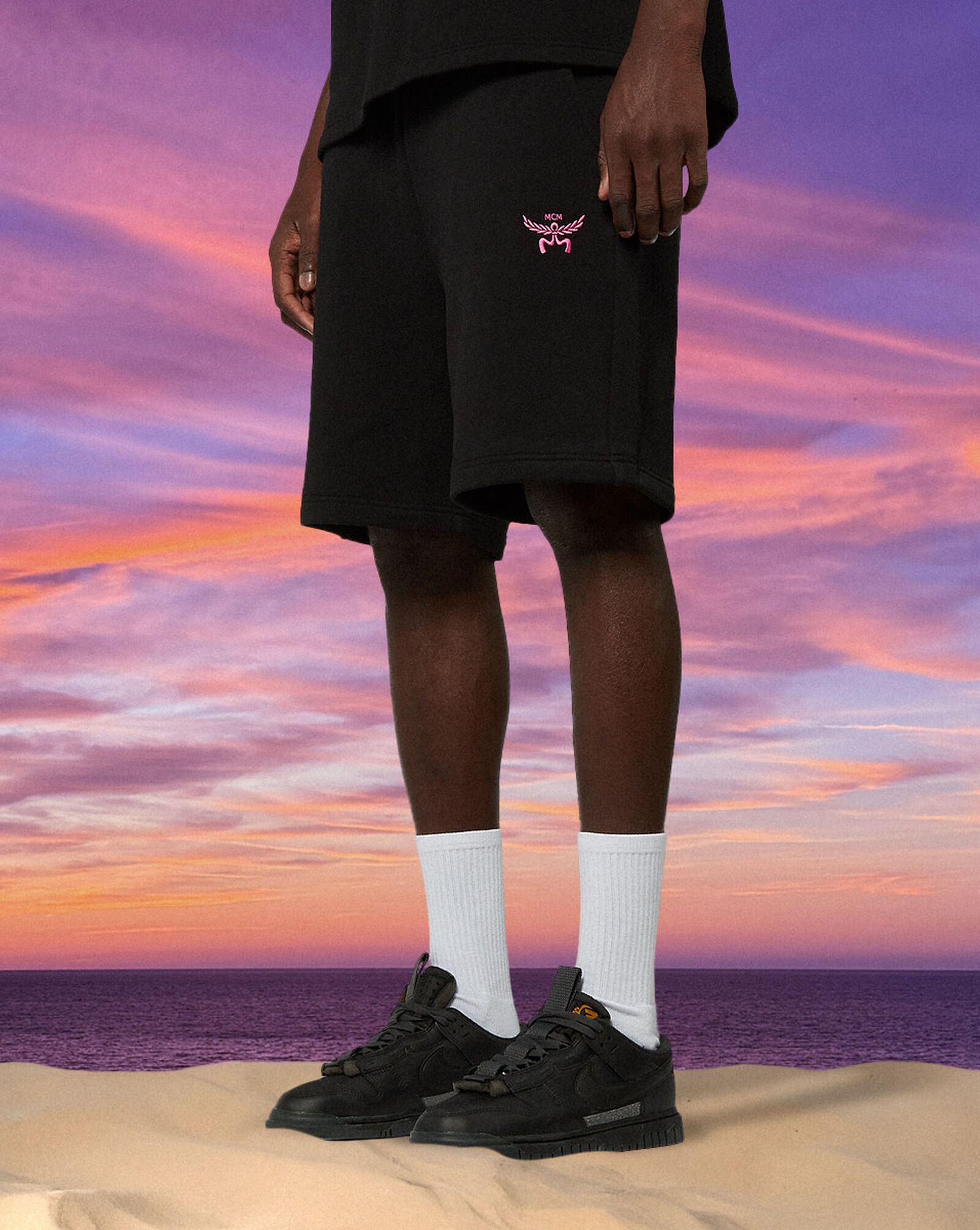 MCM x SNIPES Miami Sweatshorts  Black