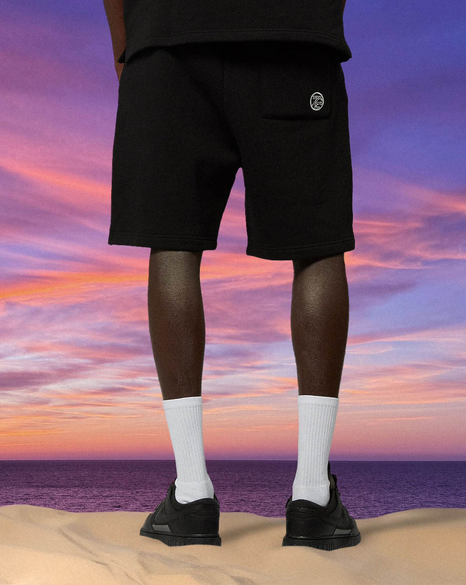 MCM x SNIPES Miami Sweatshorts  Black