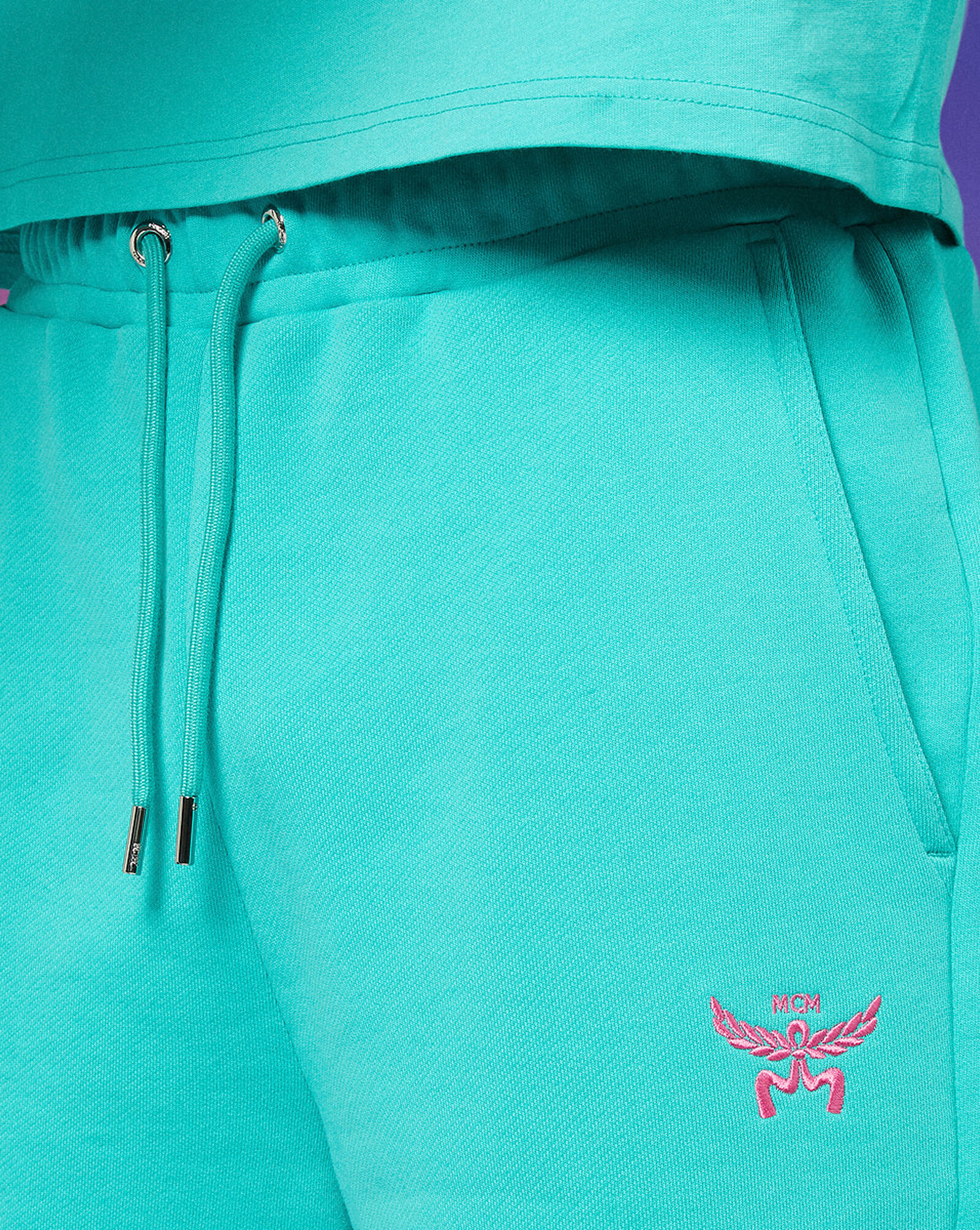 MCM x SNIPES Miami Sweatshorts  Turquoise
