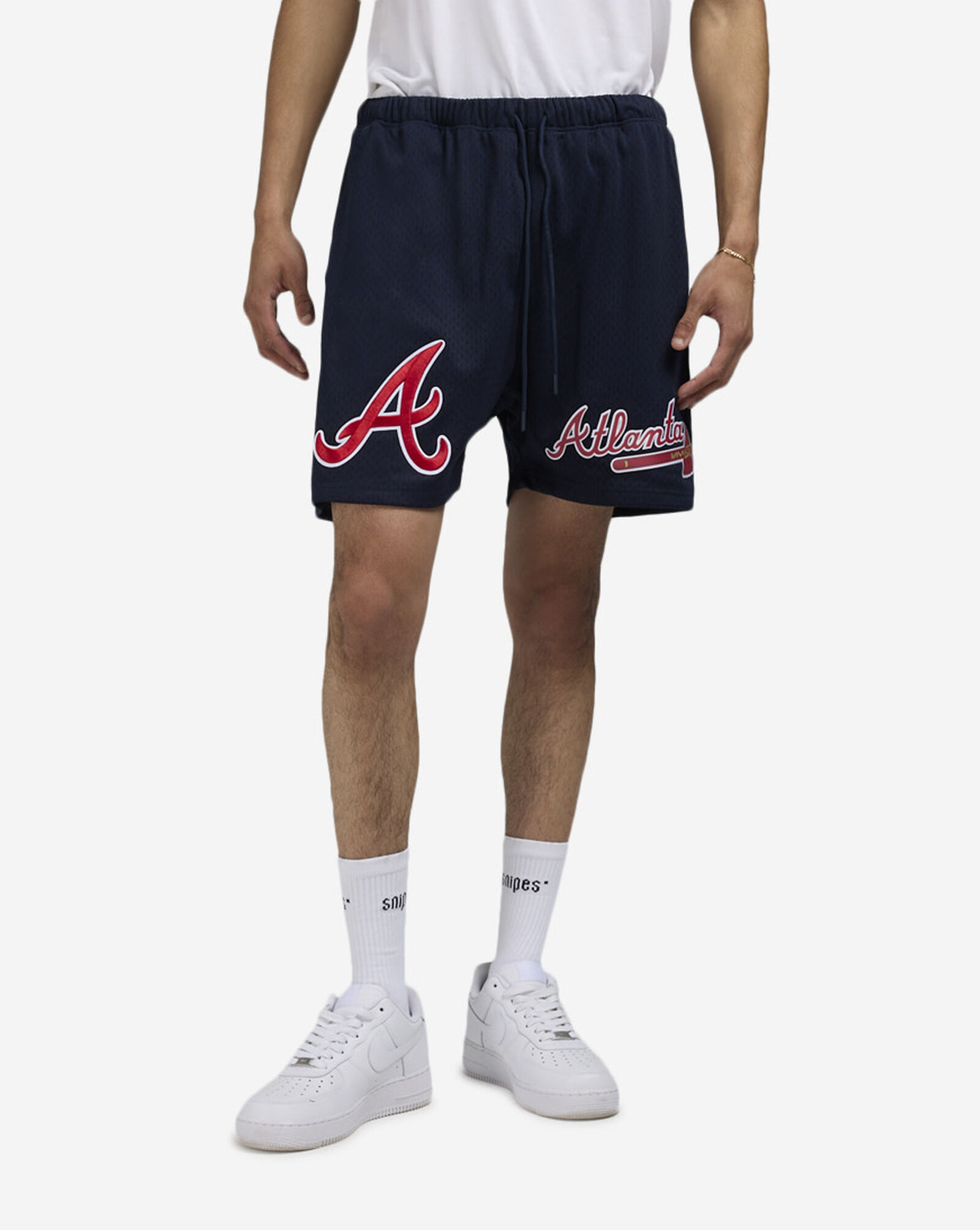 Atlanta Braves Mesh Shorts Navy