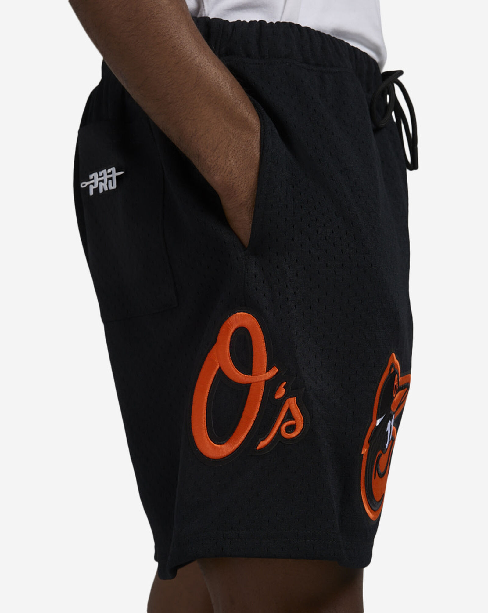 Baltimore Orioles Mesh Shorts Black 3 Baltimore Orioles Mesh Shorts Black