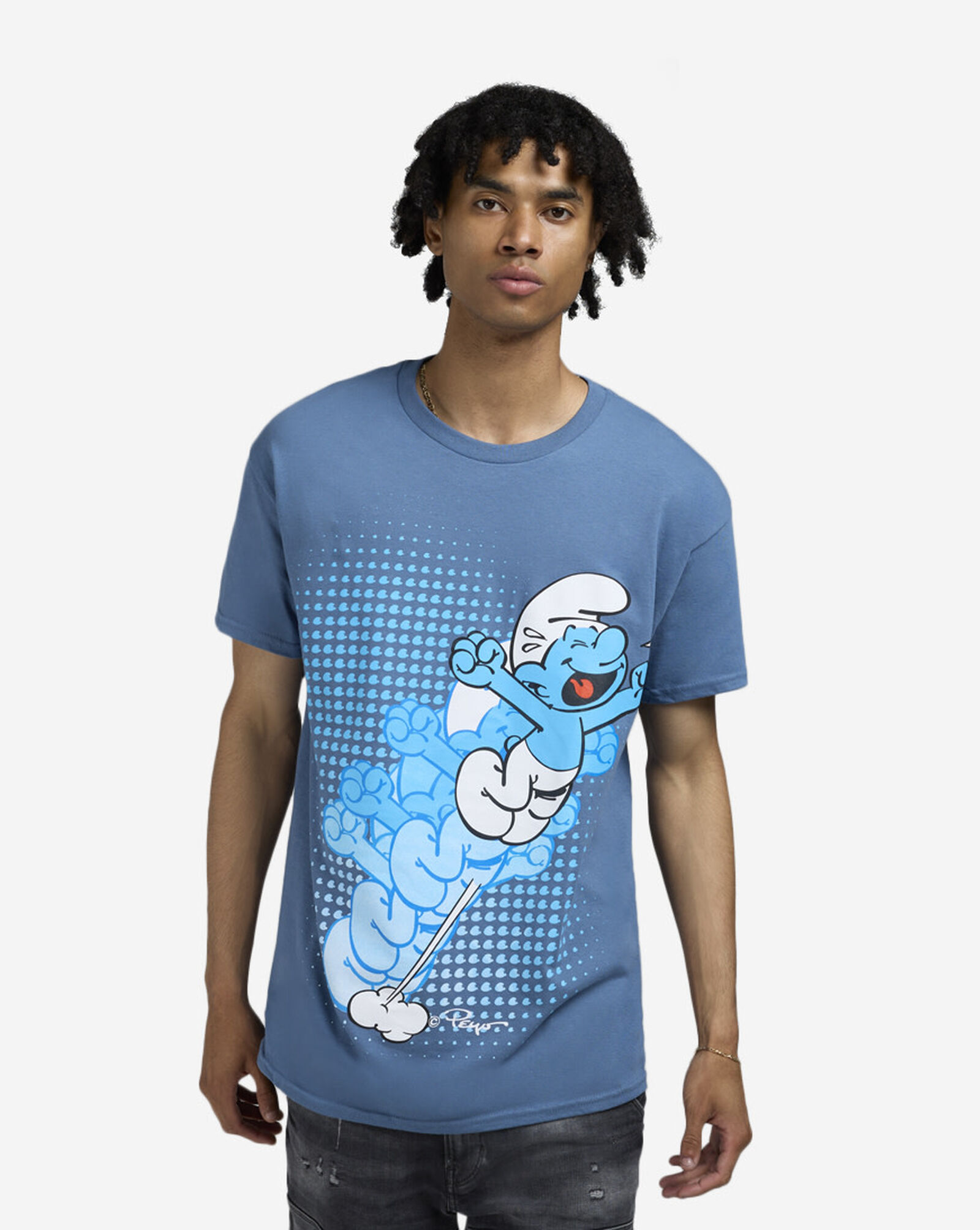 Motion Big Smurf Tee Navy