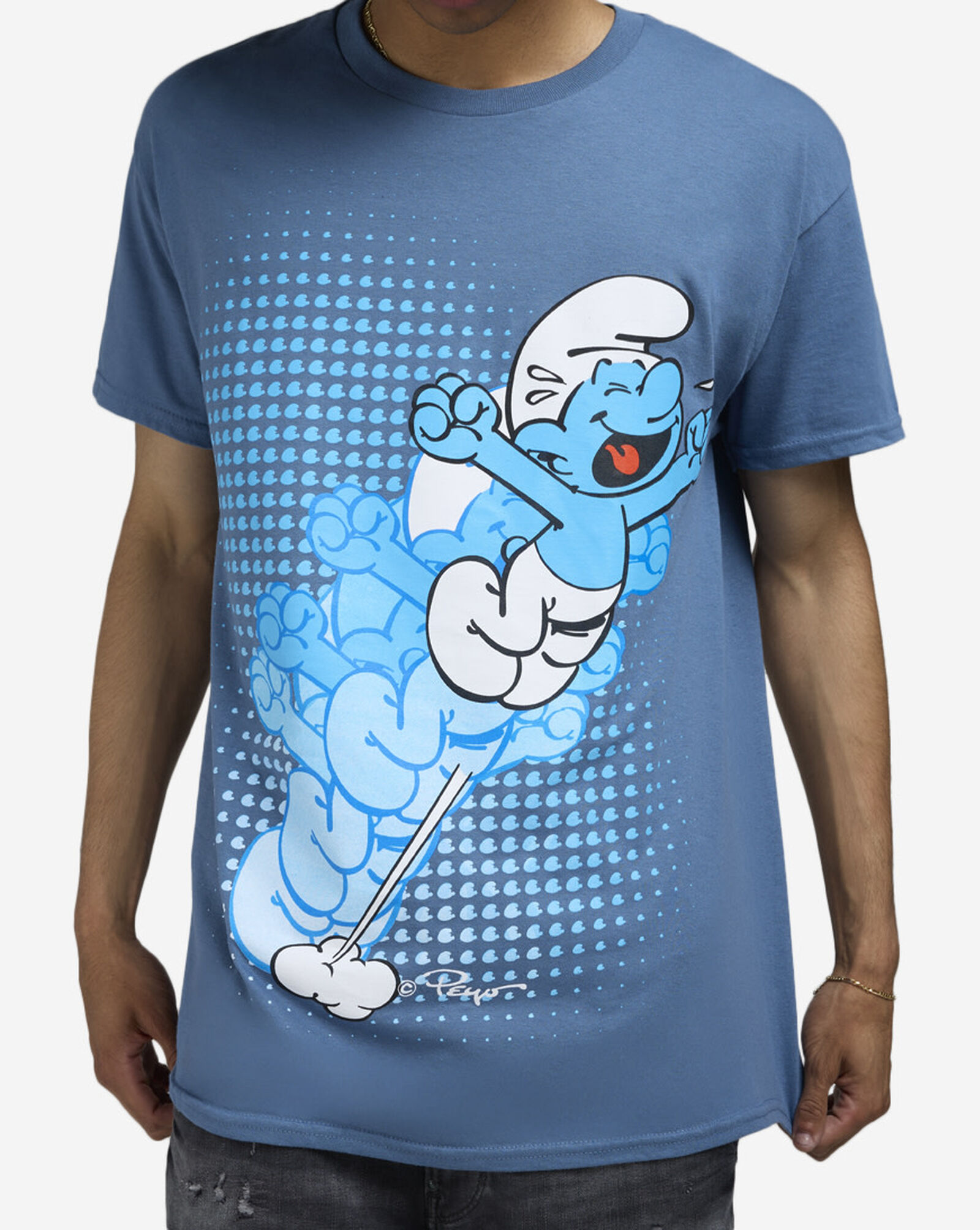 Motion Big Smurf Tee Navy