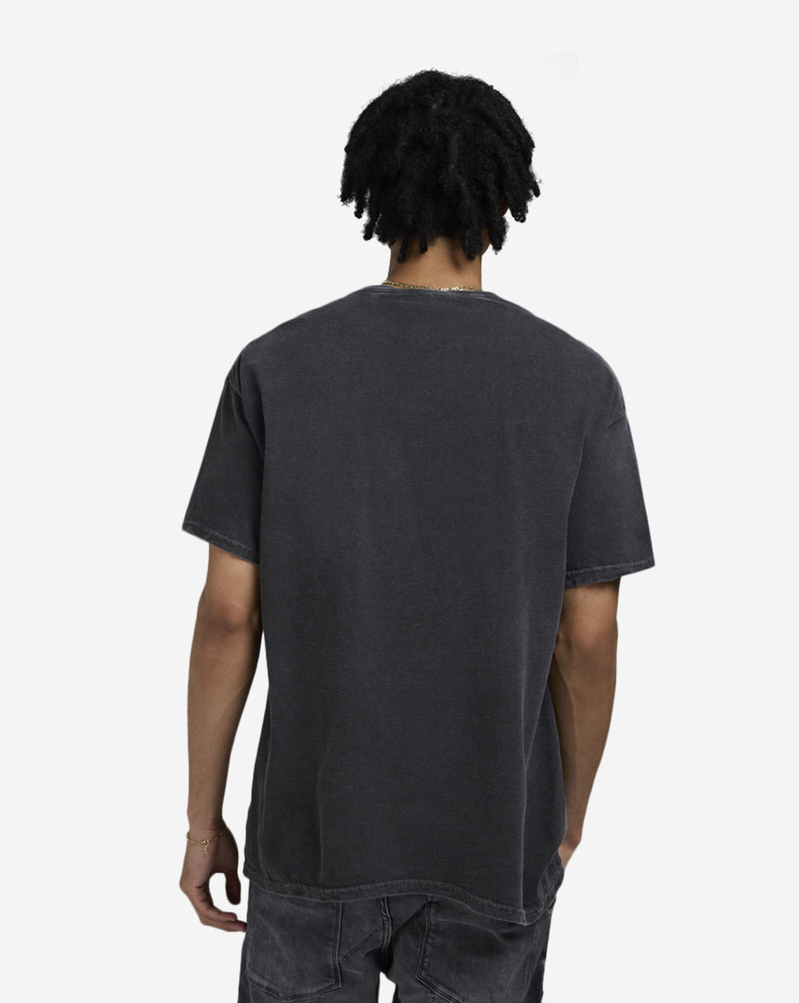 Happy Smurf Tee Black Washed