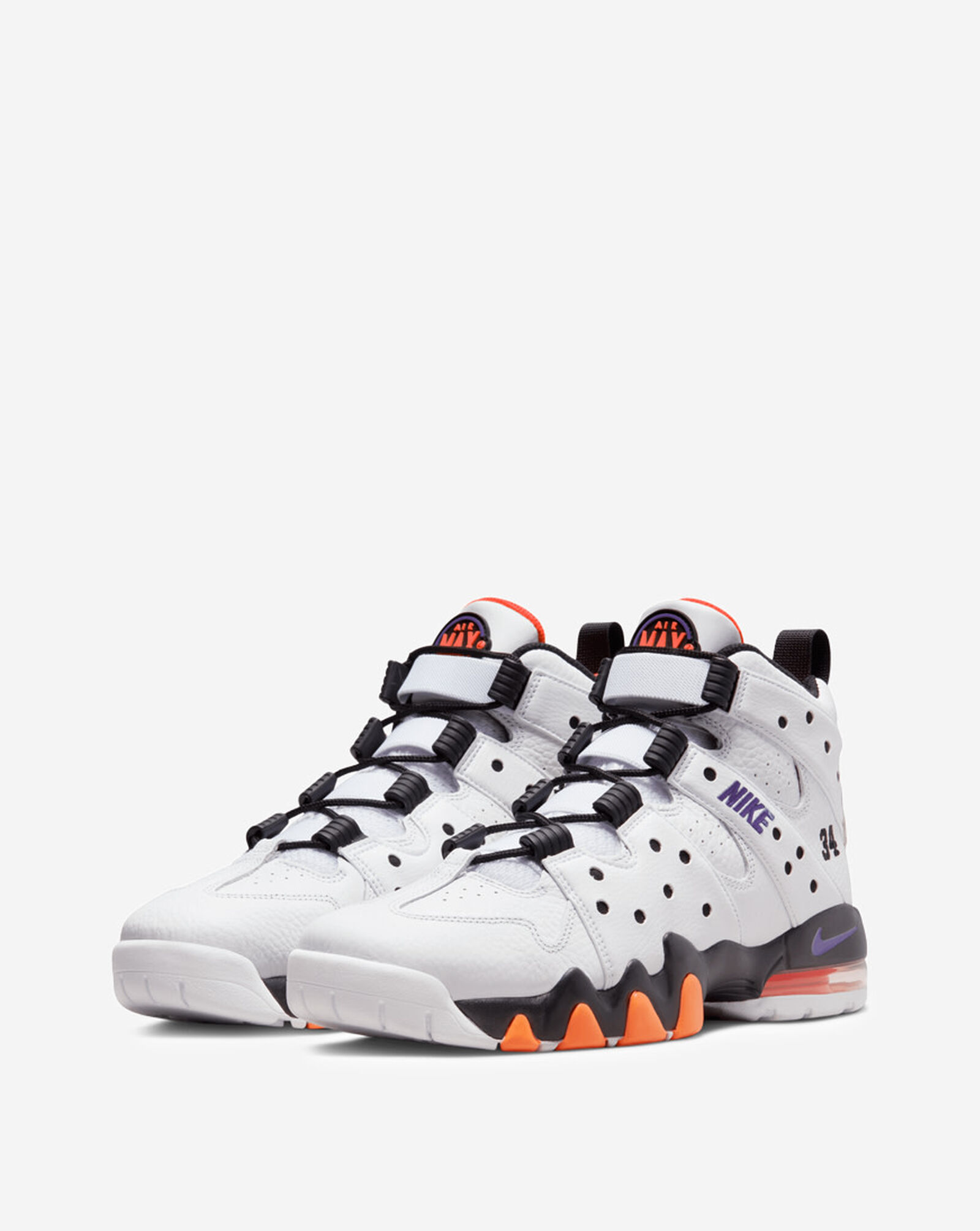 Air Max2 CB 94 White | Varsity Purple | Black | Total Orange