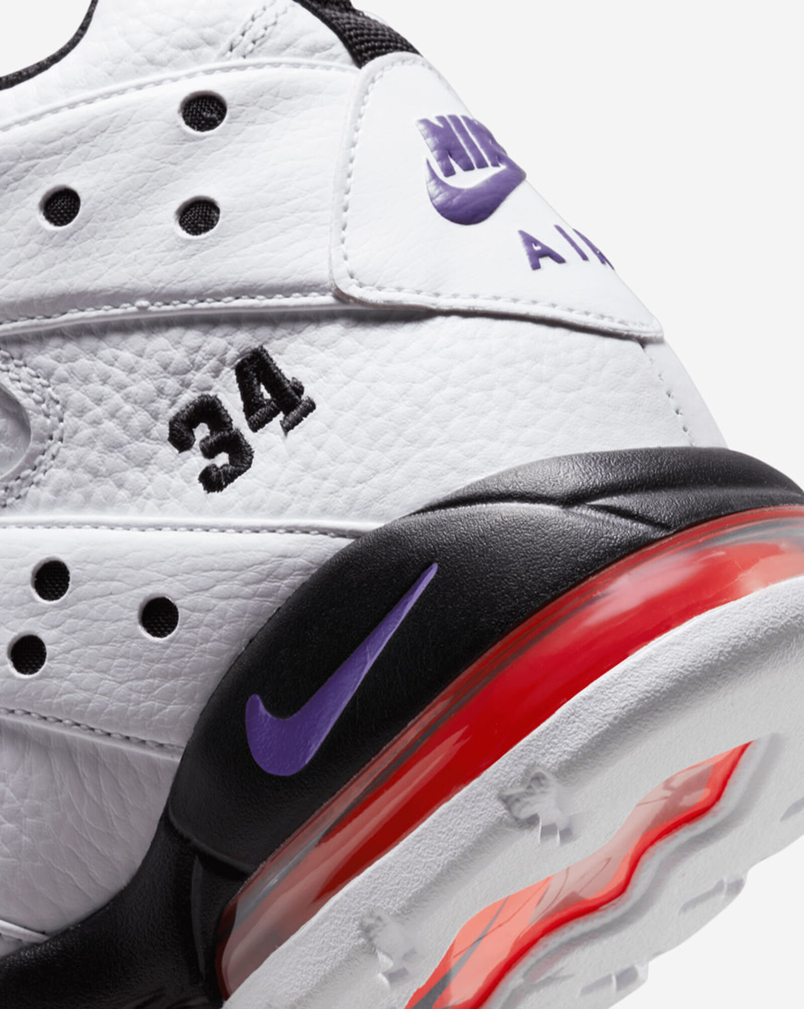 Air Max2 CB 94 White | Varsity Purple | Black | Total Orange