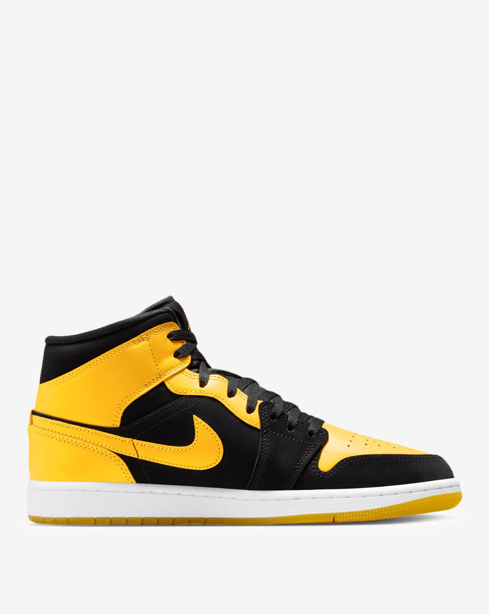 Air Jordan 1 Mid SE Black | Varsity Maize | White