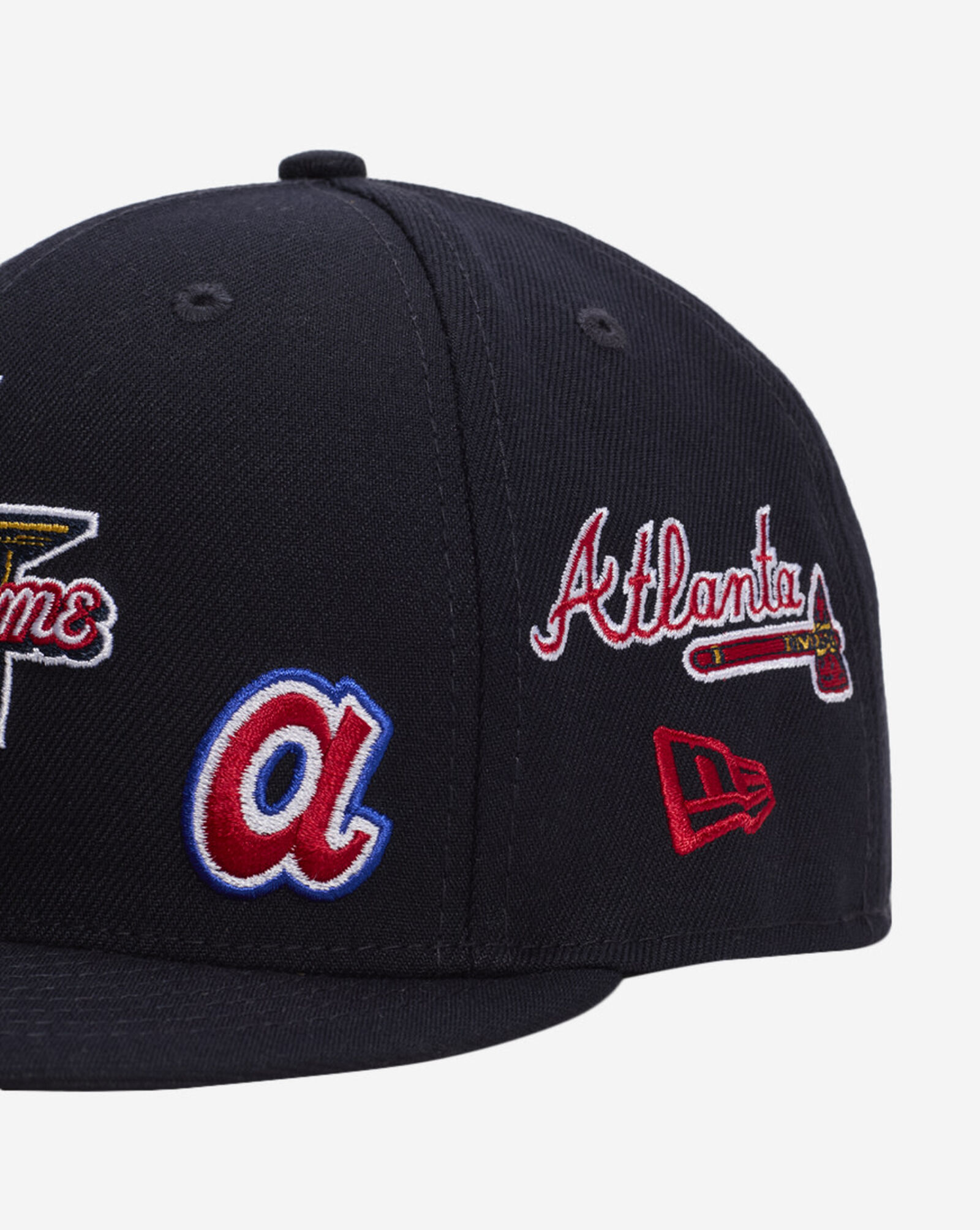59Fifty Atlanta Braves Allstar Logo Fitted Hat Navy