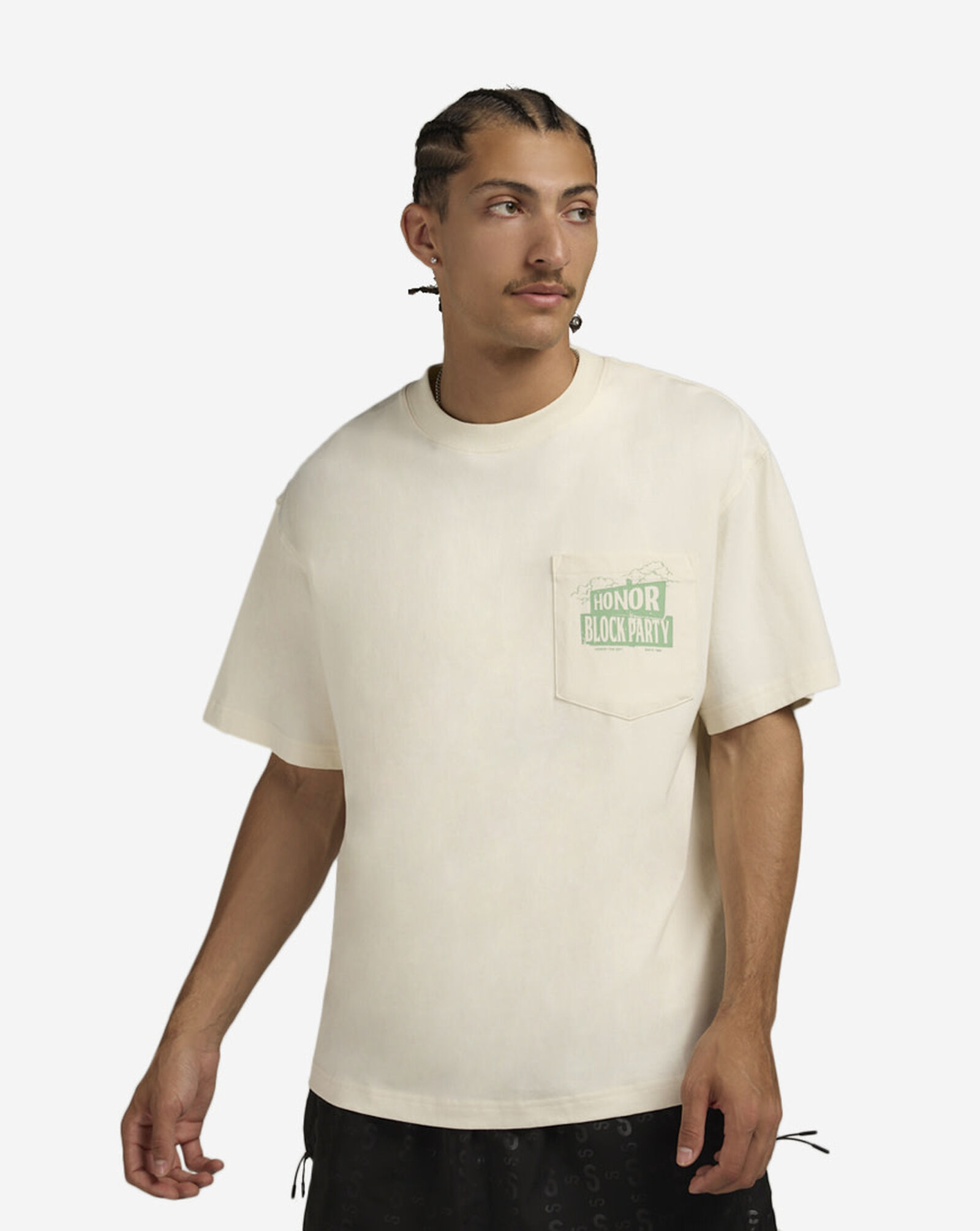 88 Block T-Shirt Bone