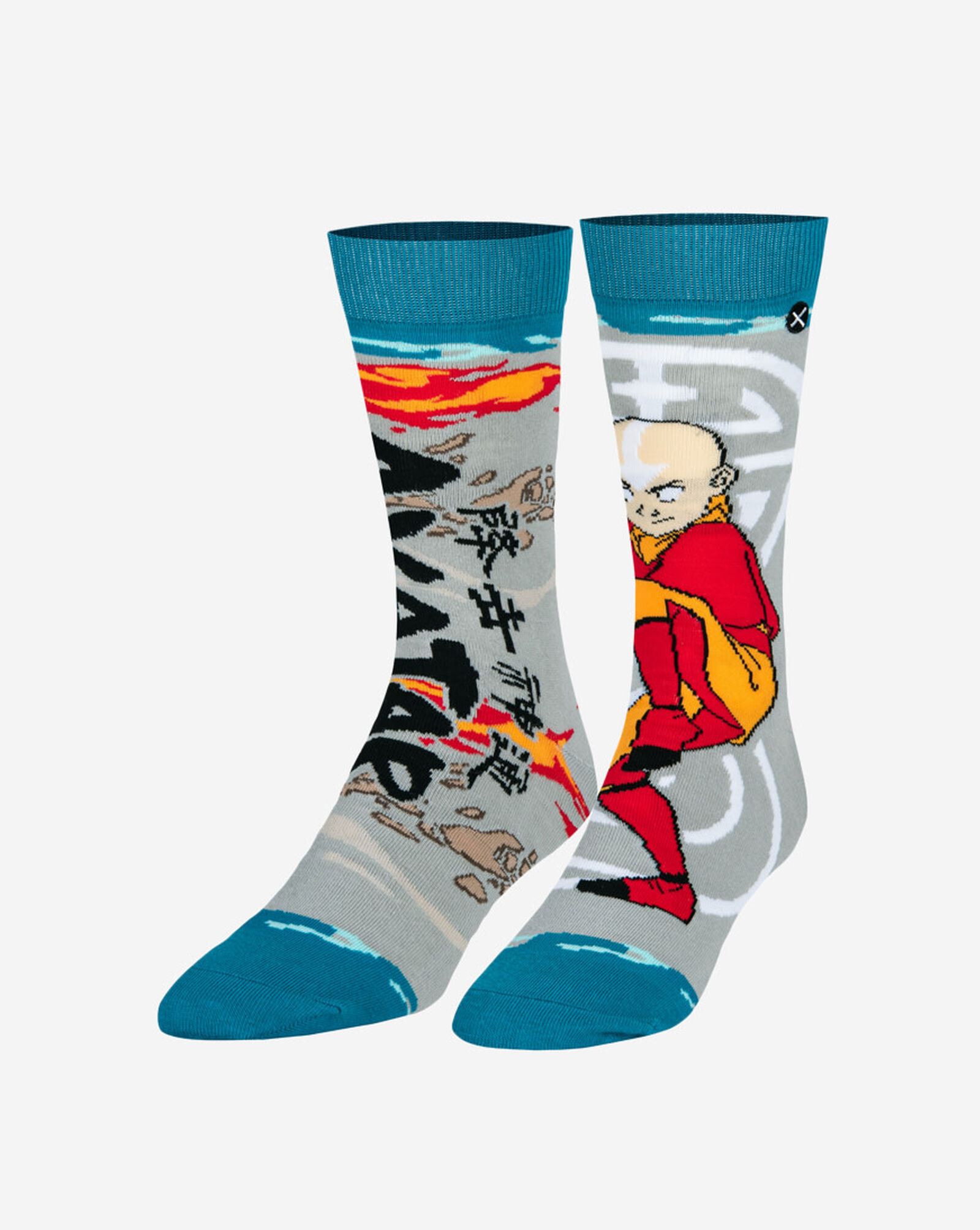 Aang The Last Airbender Socks (L) Multi