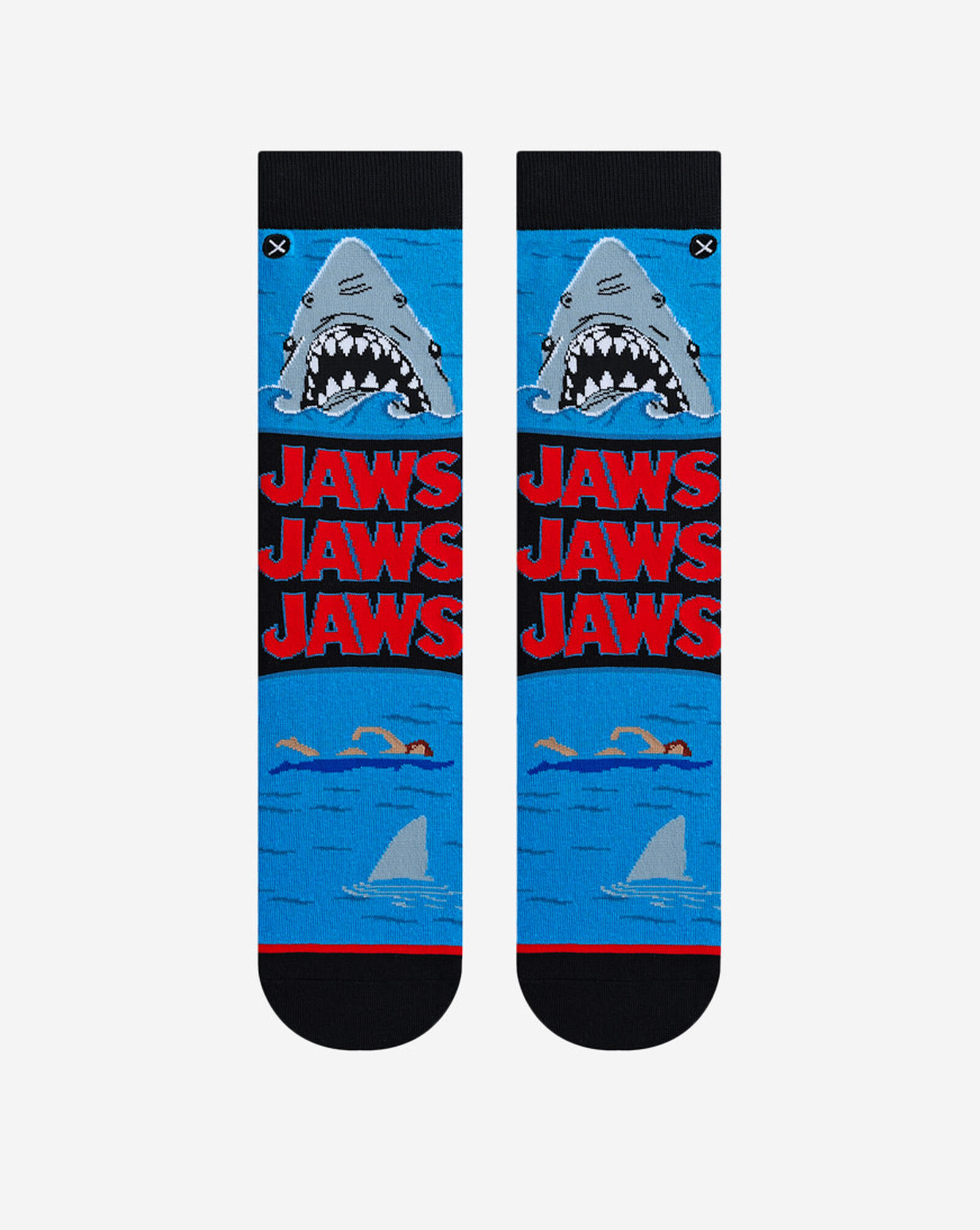 Jaws Mash Up Socks (L) Multi