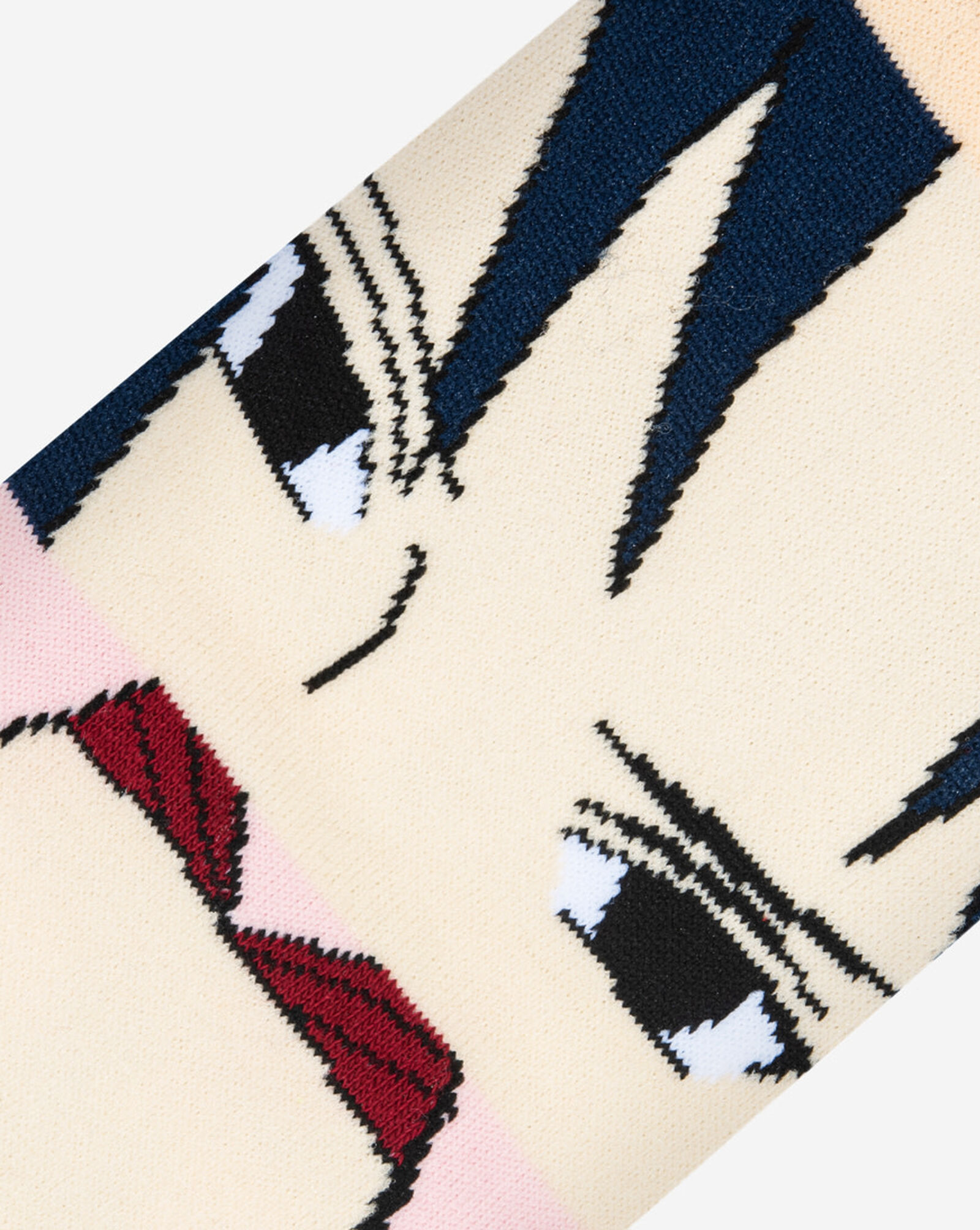 Naruto Faces Mash Up Socks (L) Multi