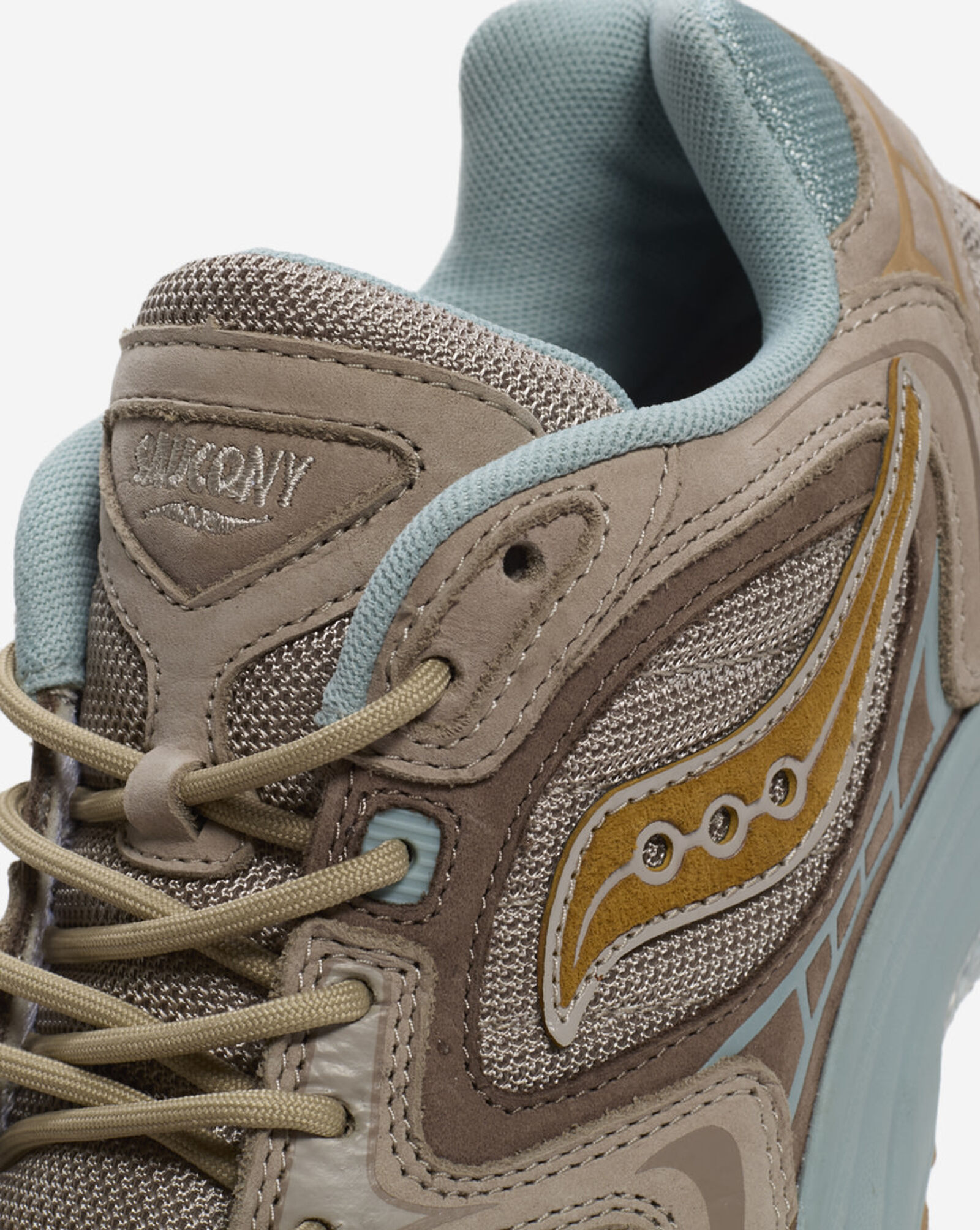 Grid Jazz 9 Brown | Light Blue