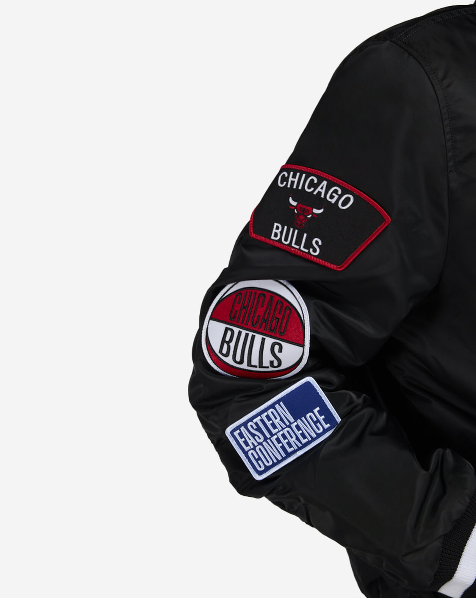 Alpha Industries Chicago Bulls Bomber Jacket Black | White