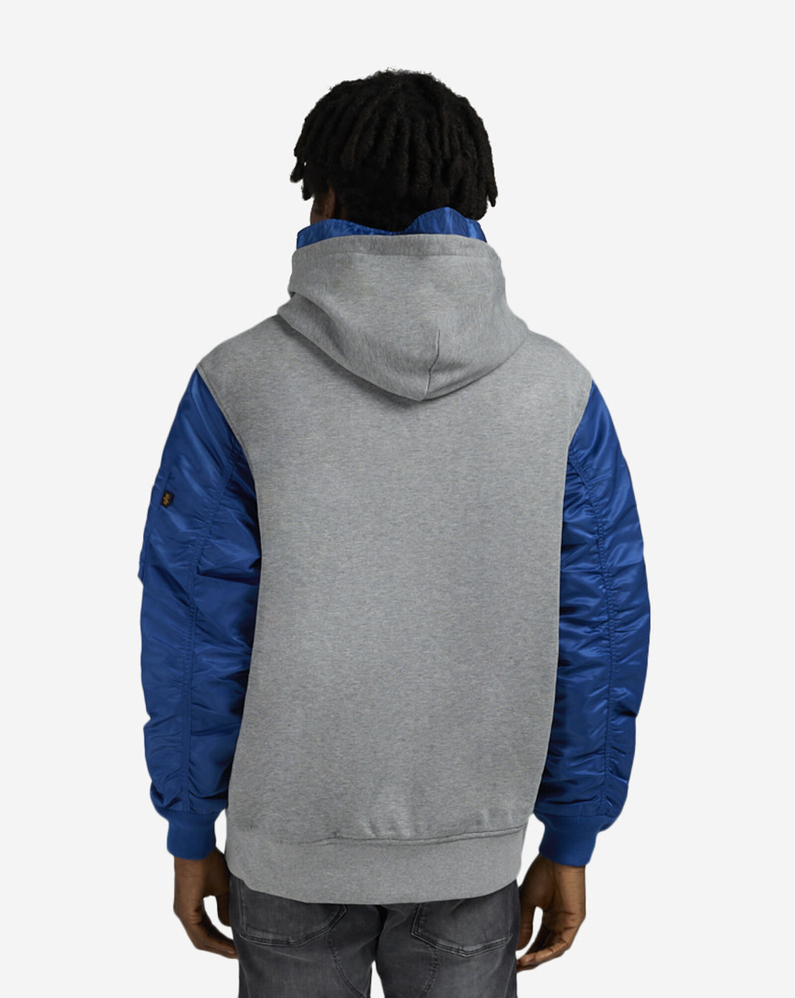 Alpha Industries New York Knicks Bomber Jacket Blue