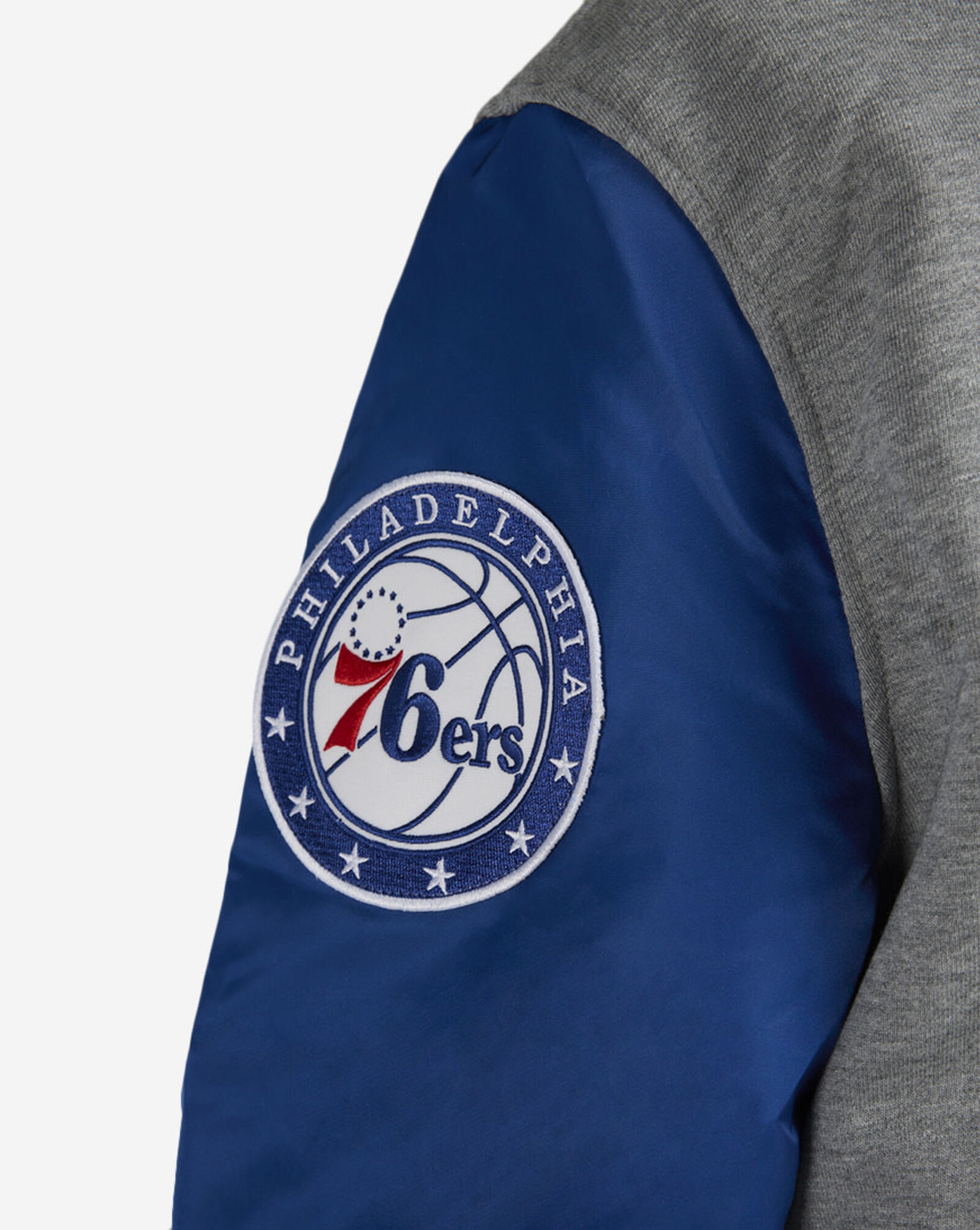 Alpha Industries Philadelphia 76ers Bomber Jacket Blue 3 Alpha Industries Philadelphia 76ers Bomber Jacket Blue