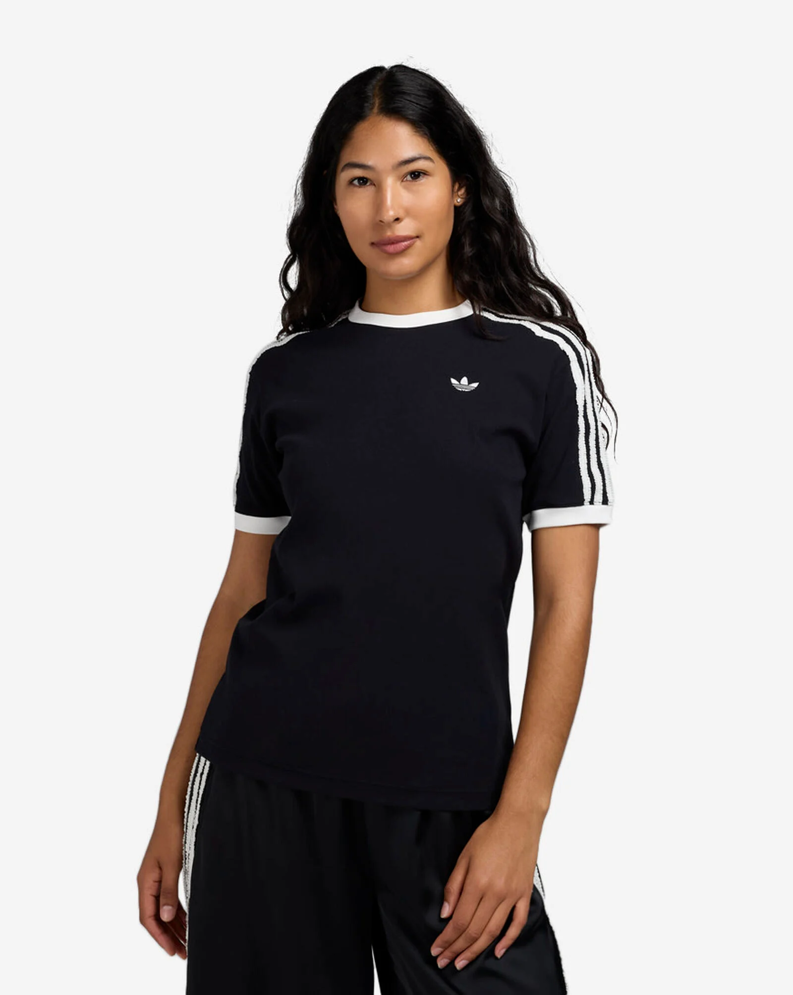 Adicolor Classics 3-Stripes Tee Black | White