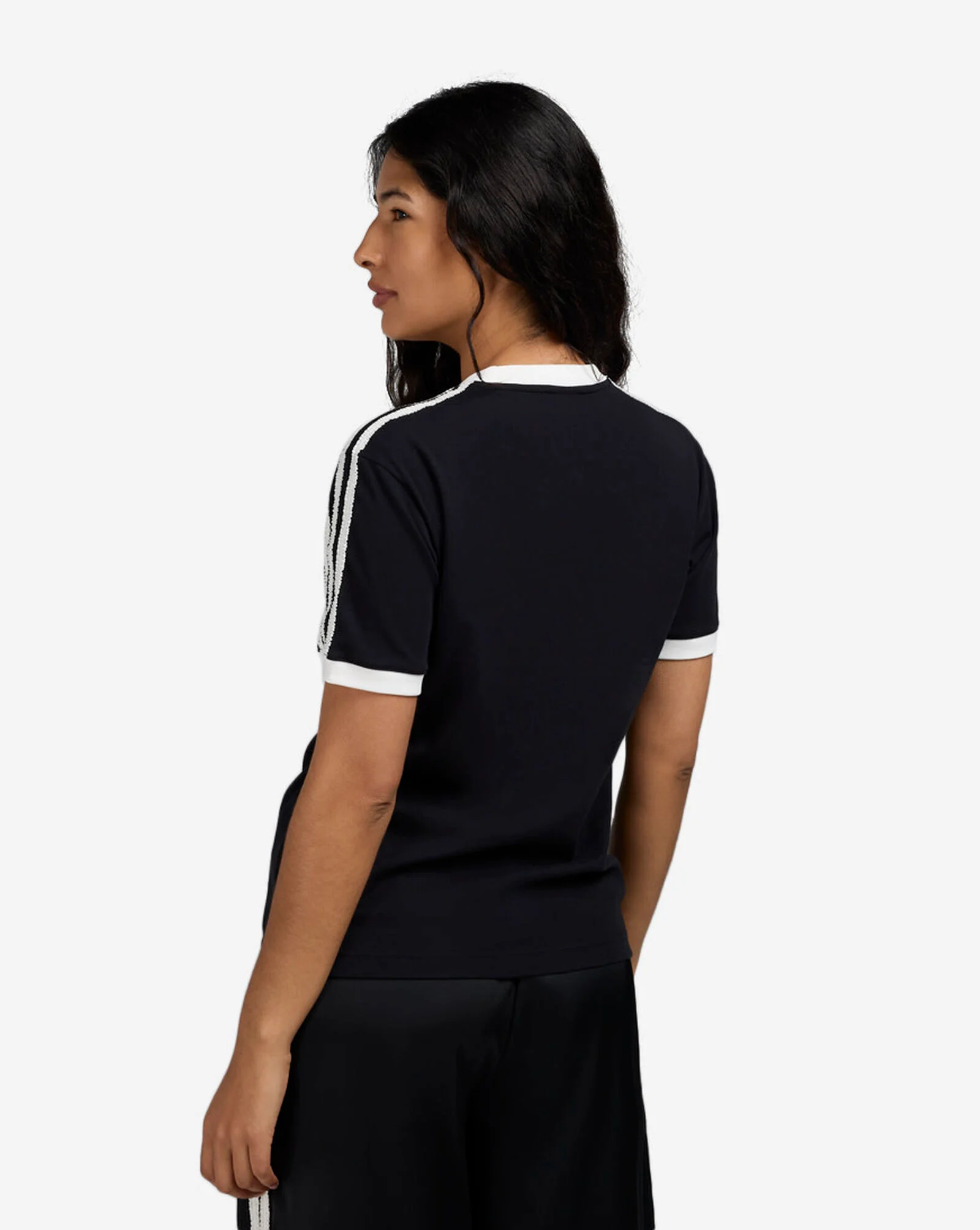 Adicolor Classics 3-Stripes Tee Black | White