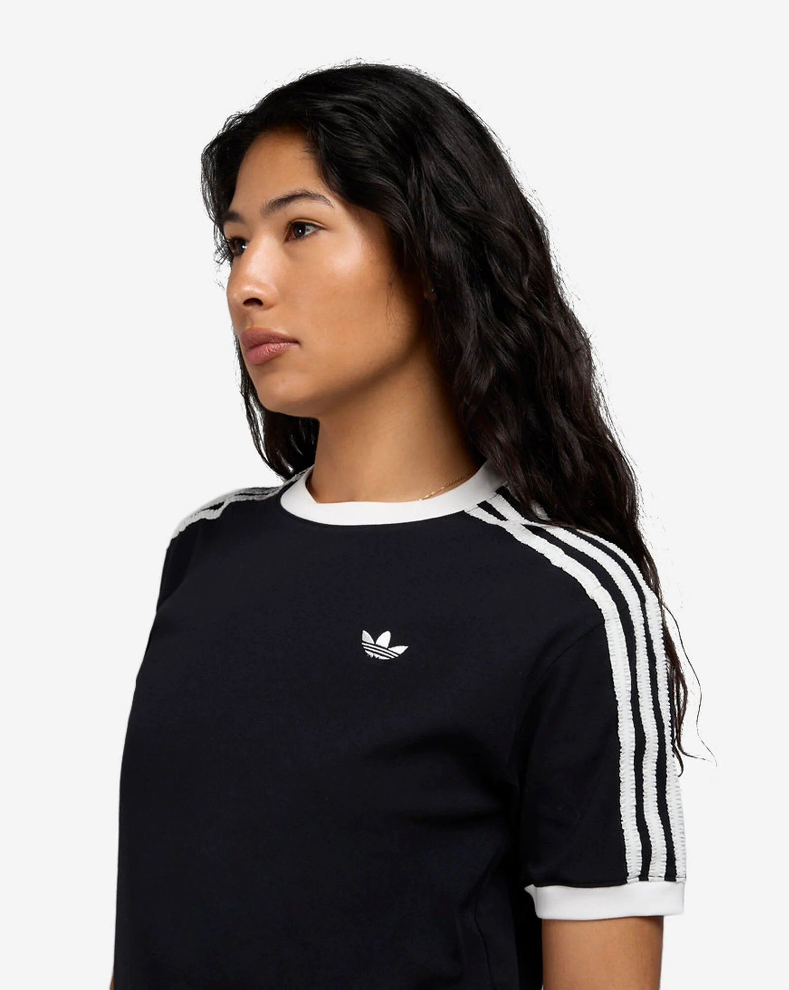 Adicolor Classics 3-Stripes Tee Black | White 3 Adicolor Classics 3-Stripes Tee Black | White