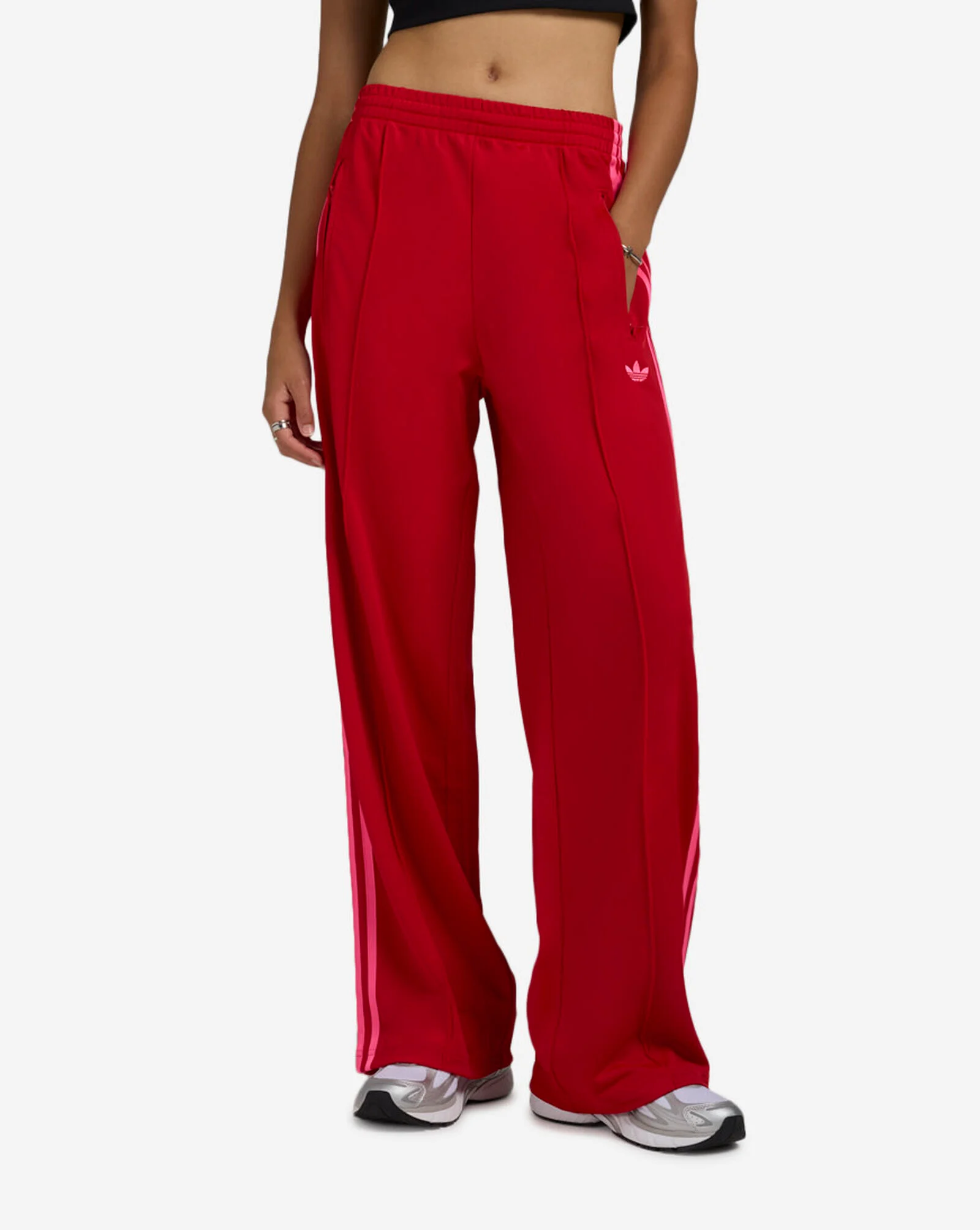 Adicolor Classic Firebird Loose Track Pants Better Scarlet | Lucid Pink