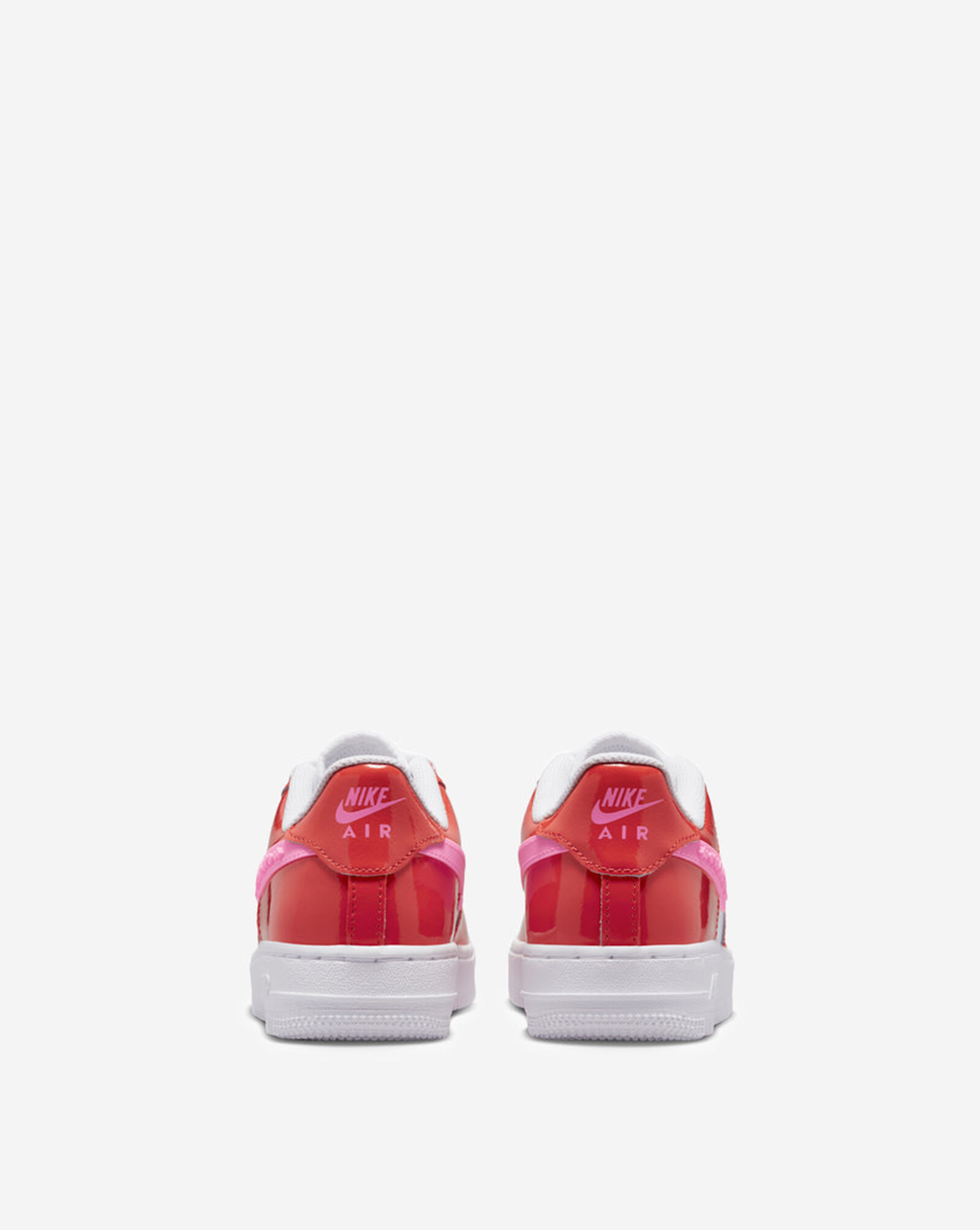 Big Kids' Air Force 1 Low LV8 Picante Red | Pink Spell | White 4 Big Kids' Air Force 1 Low LV8 Picante Red | Pink Spell | White