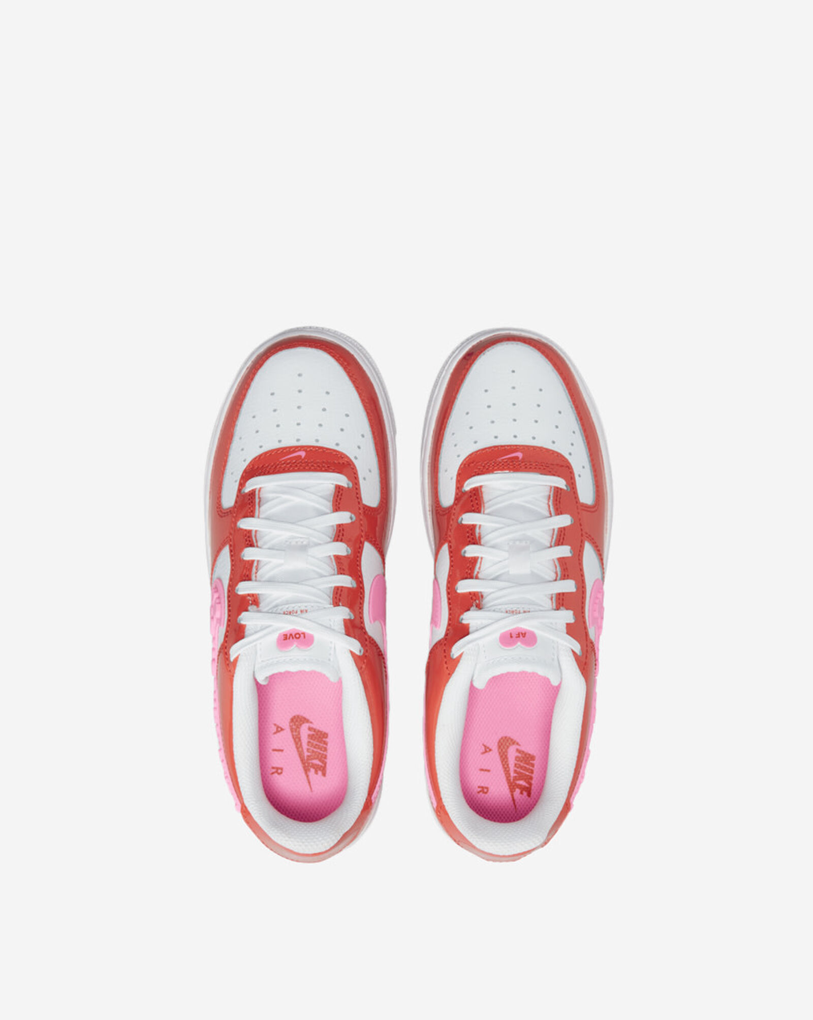Big Kids' Air Force 1 Low LV8 Picante Red | Pink Spell | White 6 Big Kids' Air Force 1 Low LV8 Picante Red | Pink Spell | White