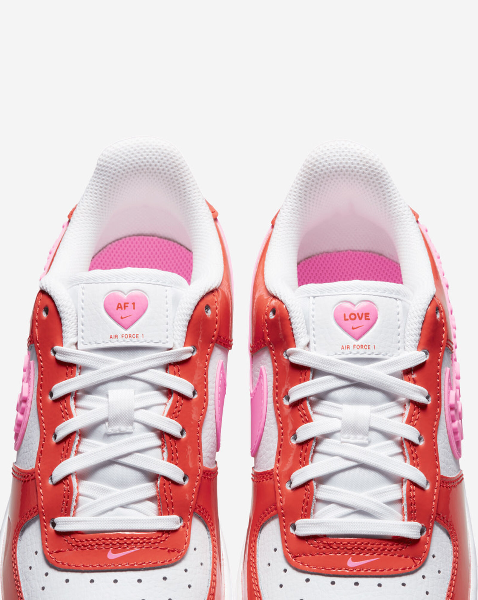 Big Kids' Air Force 1 Low LV8 Picante Red | Pink Spell | White 7 Big Kids' Air Force 1 Low LV8 Picante Red | Pink Spell | White