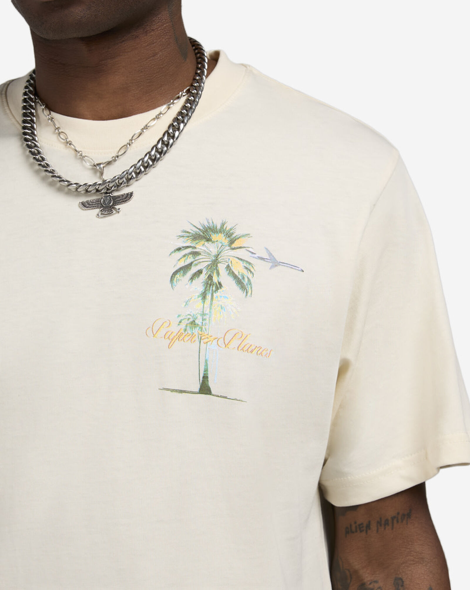 Memories of Paradise Tee Eggshell