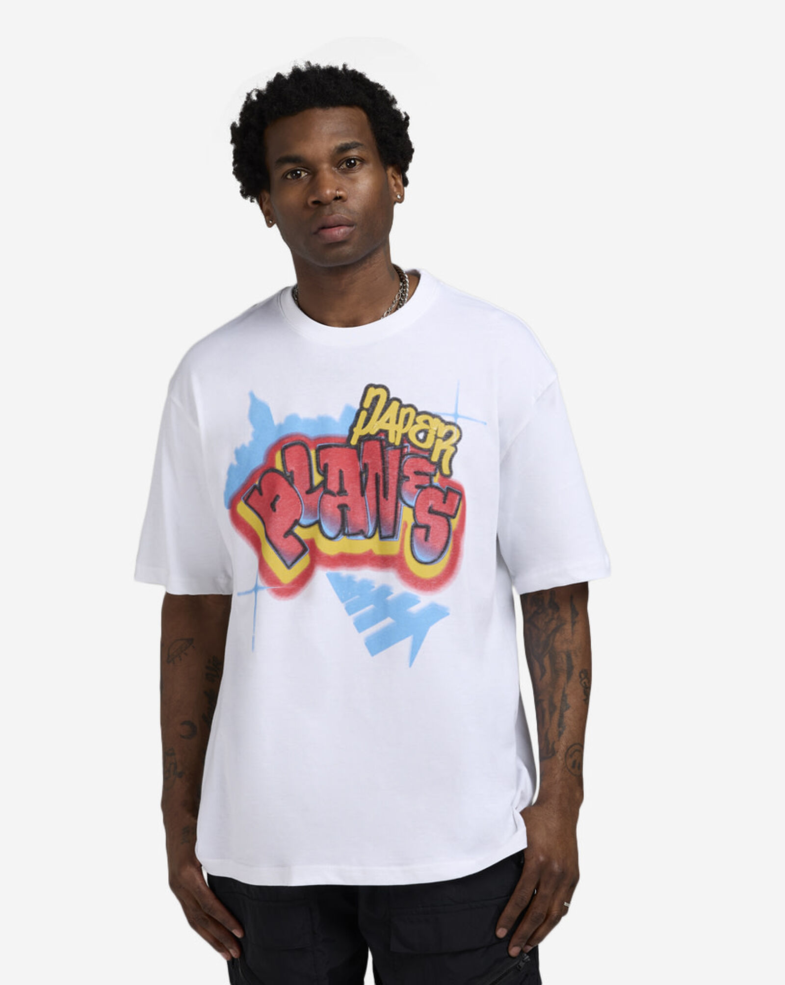 Aight Oversized Tee White