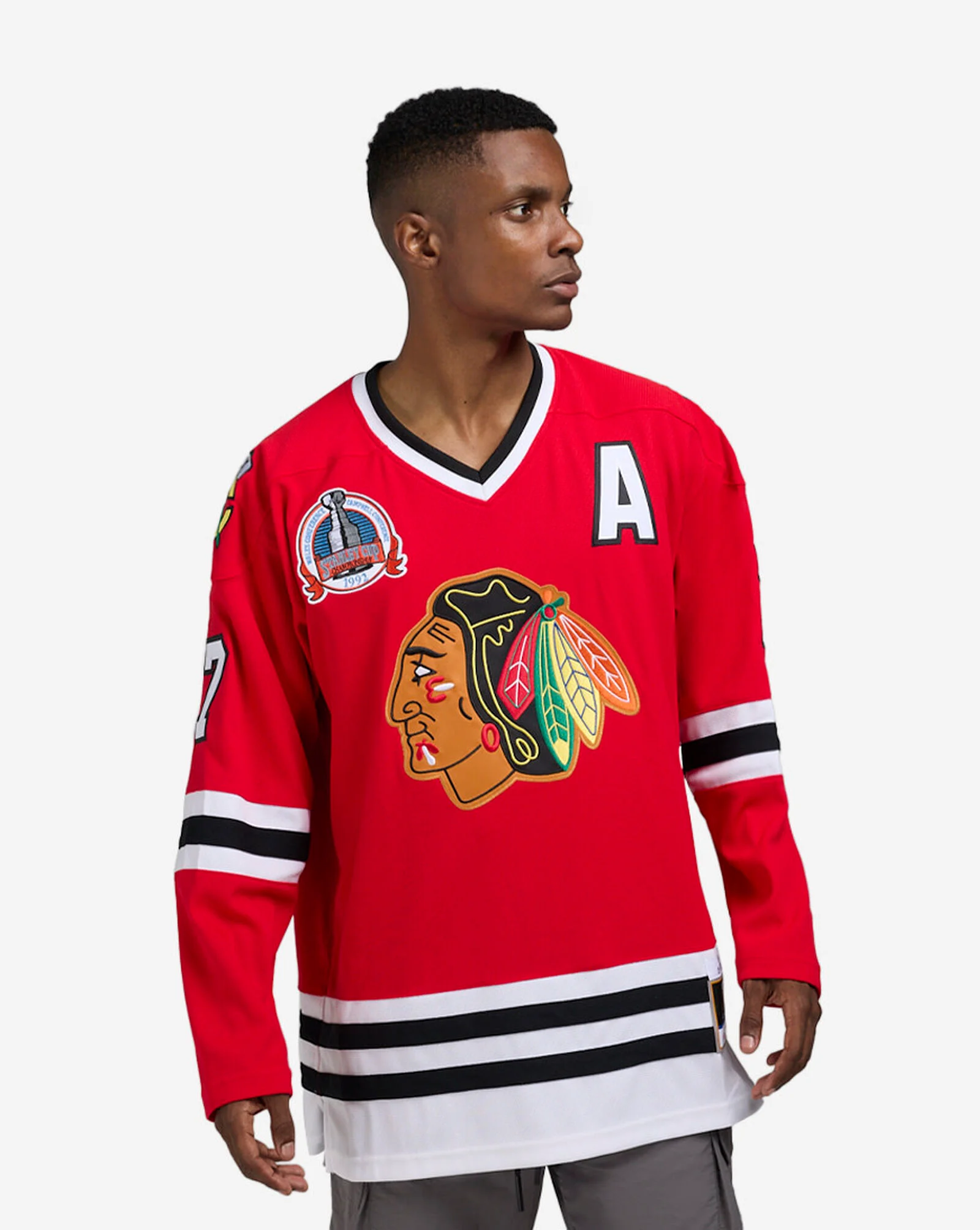 Chicago Blackhawks Chelios Power Play Player Jersey Red
