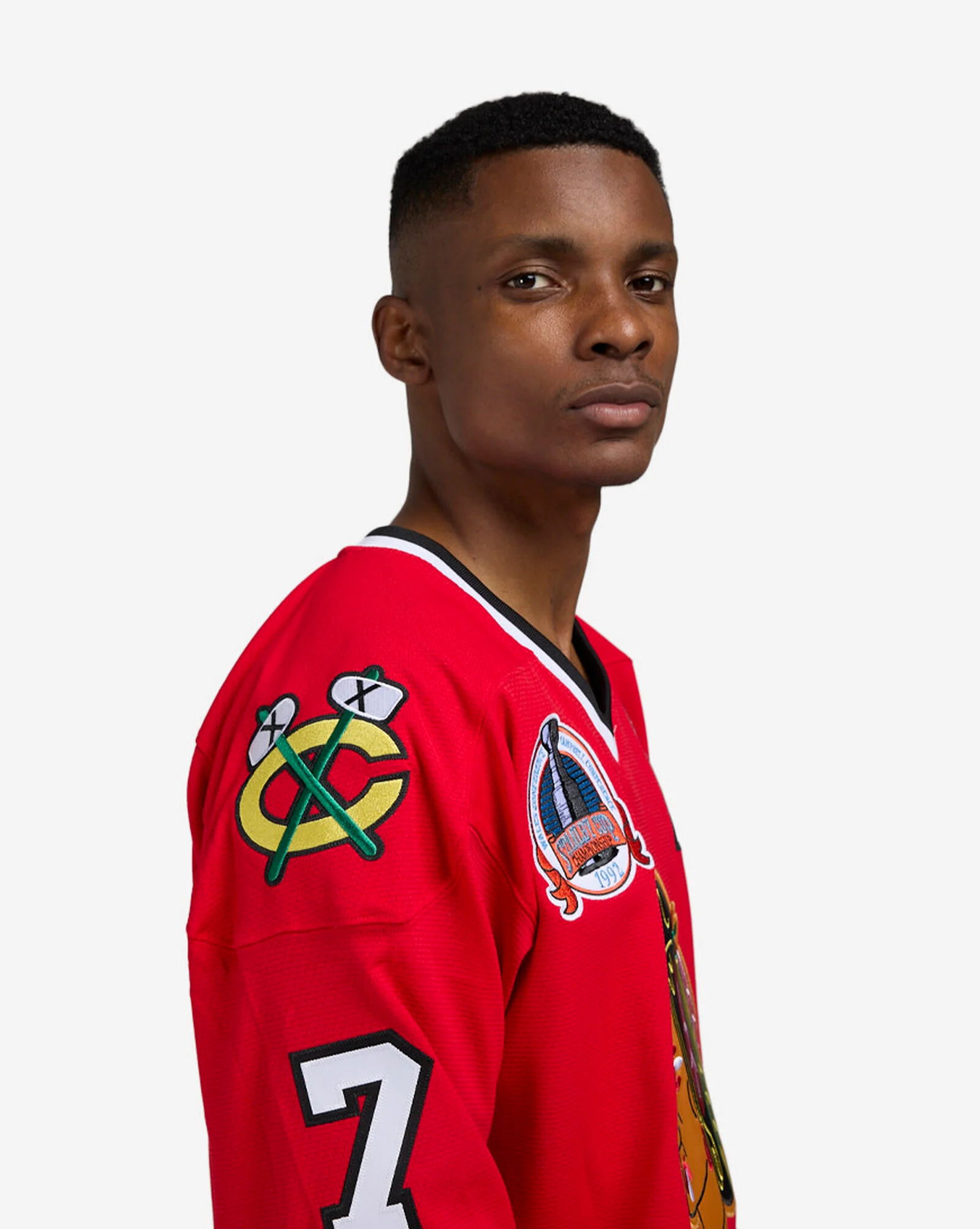 Chicago Blackhawks Chelios Power Play Player Jersey Red