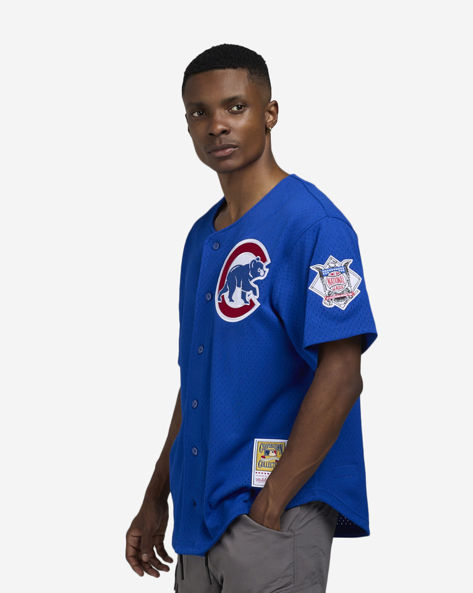 Ryne Sandberg Chicago Cubs Authentic Bating Practice Jersey Royal