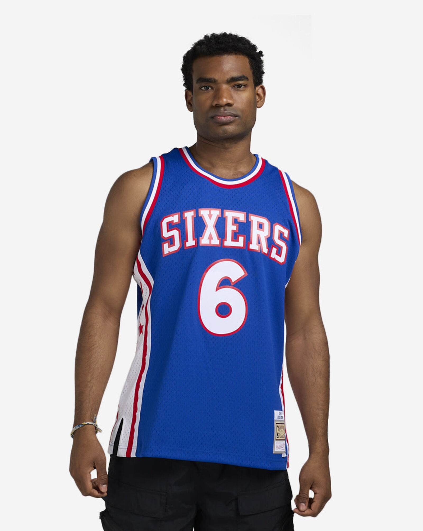 Philadelphia 76ers Erving Swingman Jersey Royal