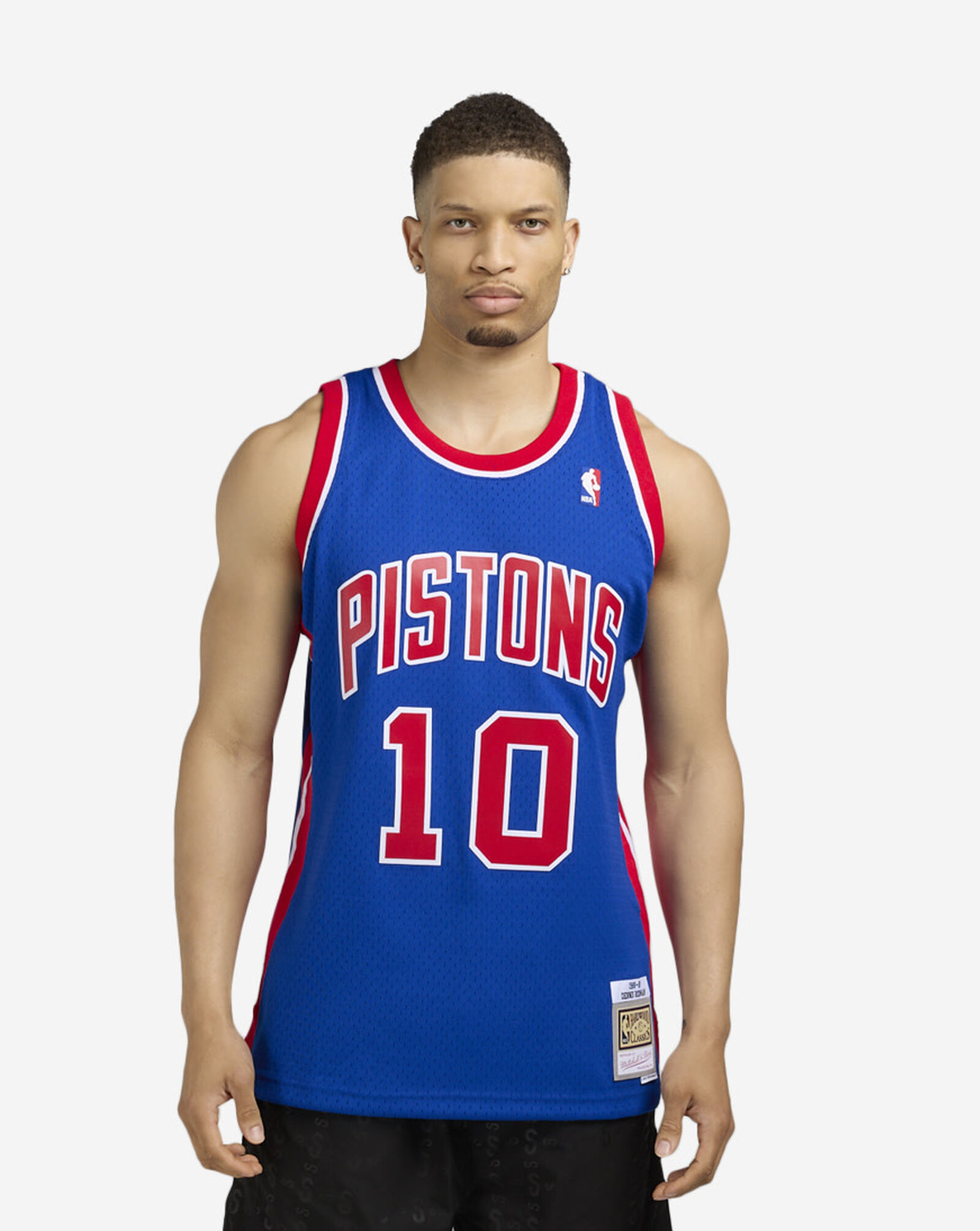 Detroit Pistons Rodman Swingman Jersey Royal
