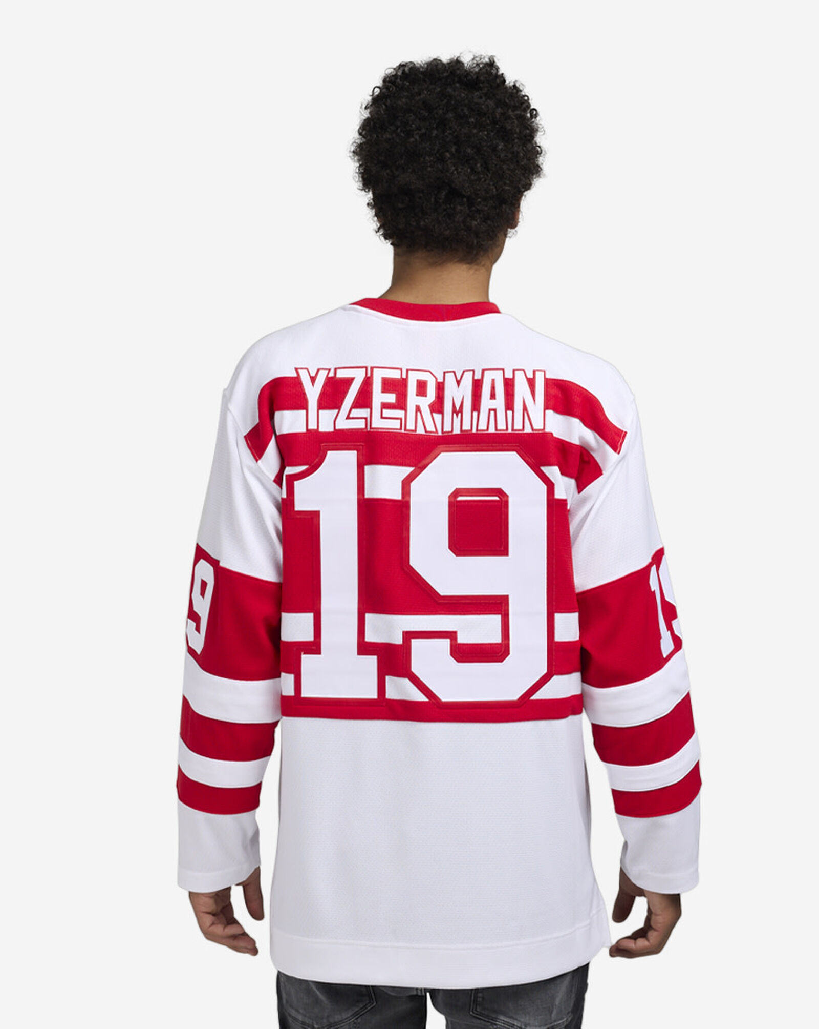 Detroit Red Wings Yzerman Power Play Jersey White
