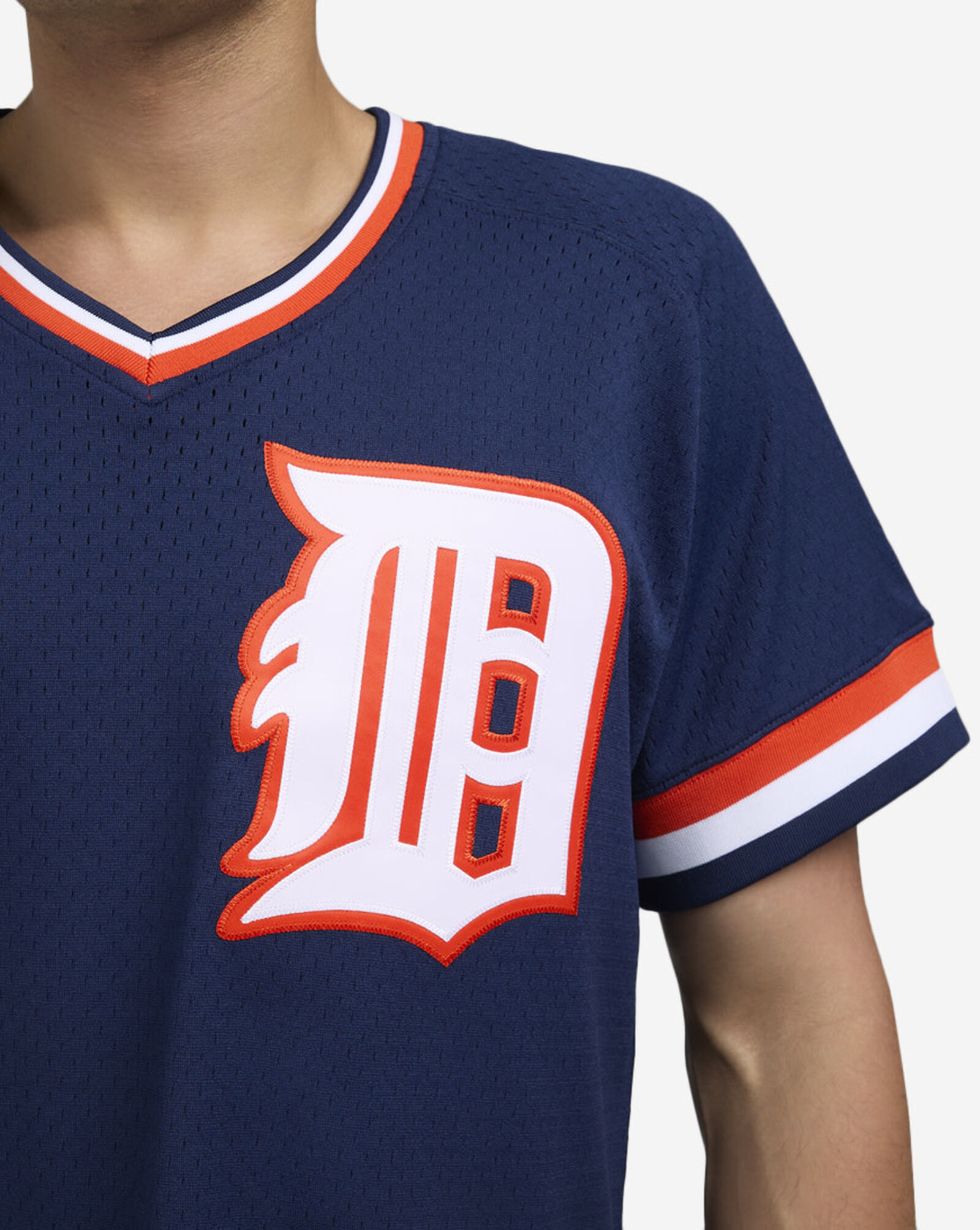 Detroit Tigers Trammell Authentic Batting Practice Jersey Navy